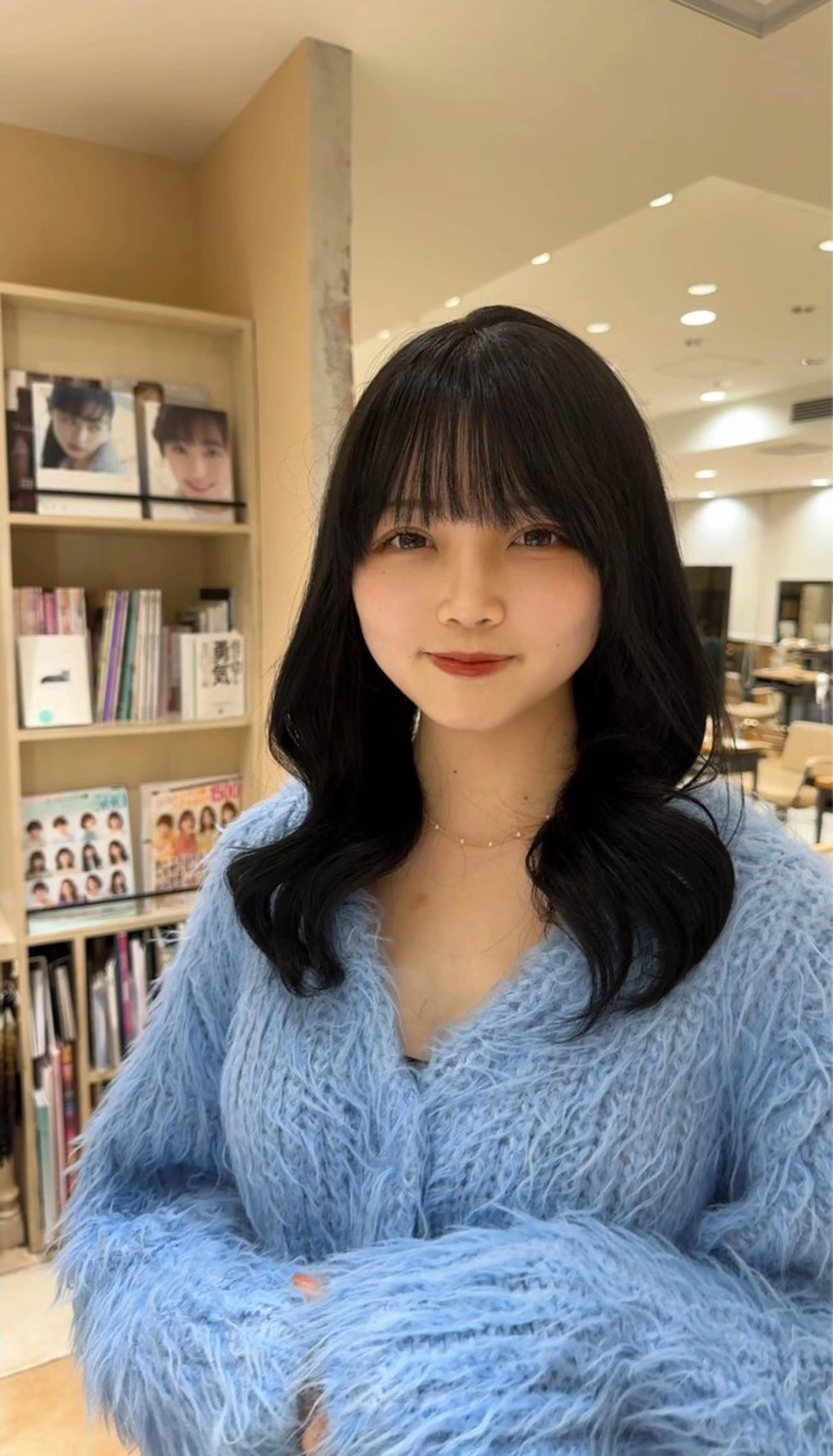 ロング カラー 新宿／透明感カラー/ 髪質改善/早野大空のヘアスタイル