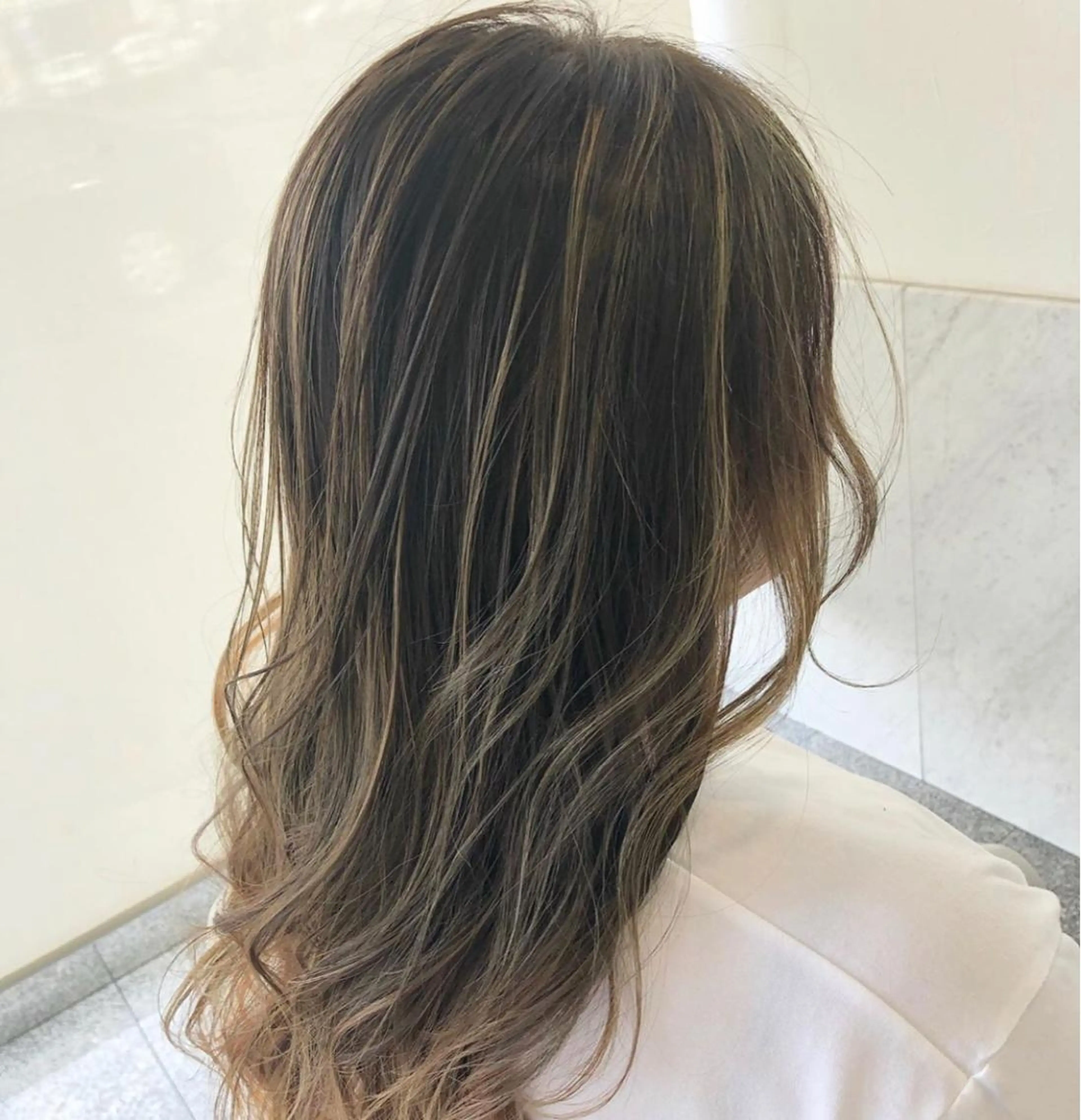 セミロング カラー ヘアカラー トリートメント 河合秀明/ショート /ボブ/レイヤーのヘアスタイル