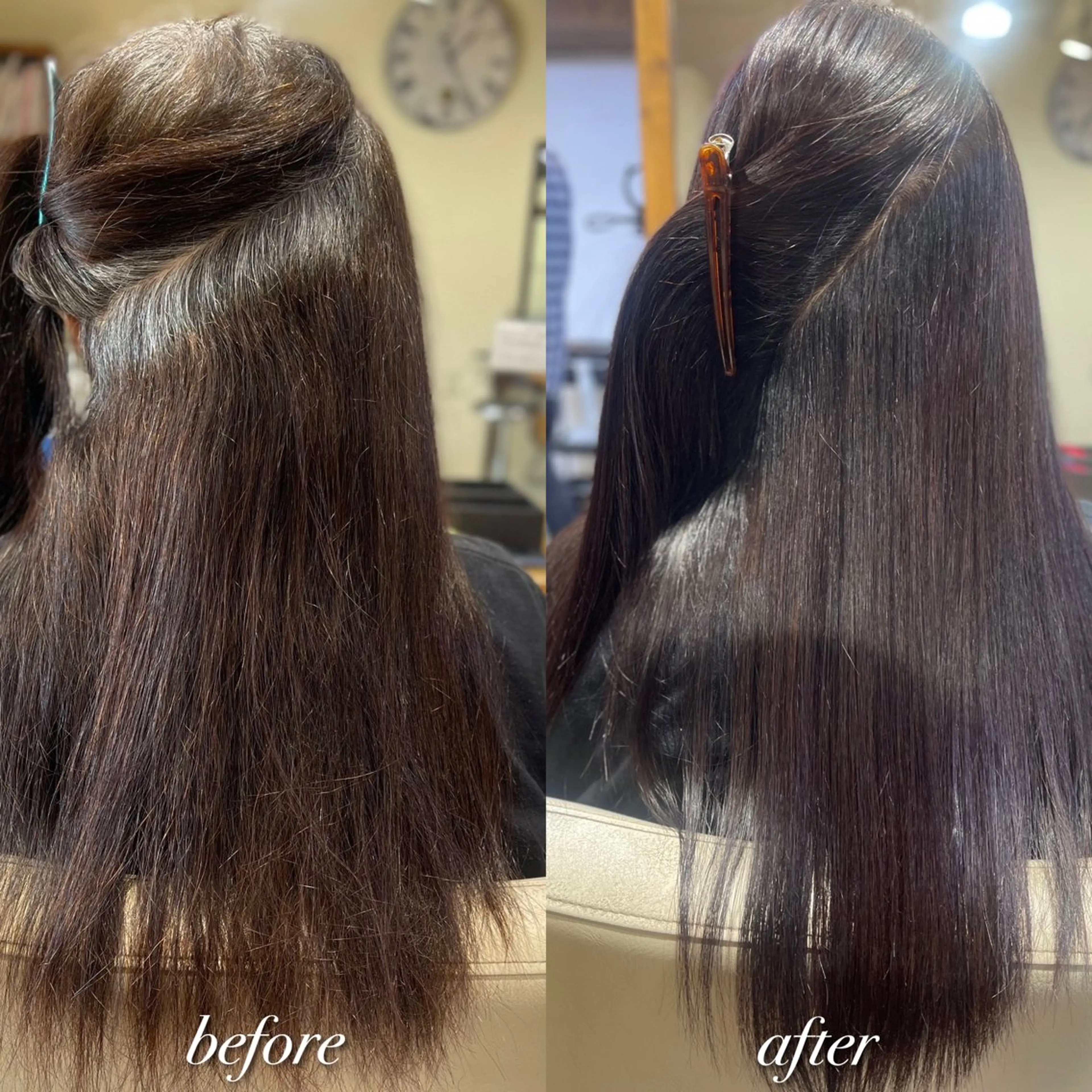 ロング カラー 髪質改善 縮毛矯正 髪質改善縮毛矯正 💍谷口克也のヘアスタイル