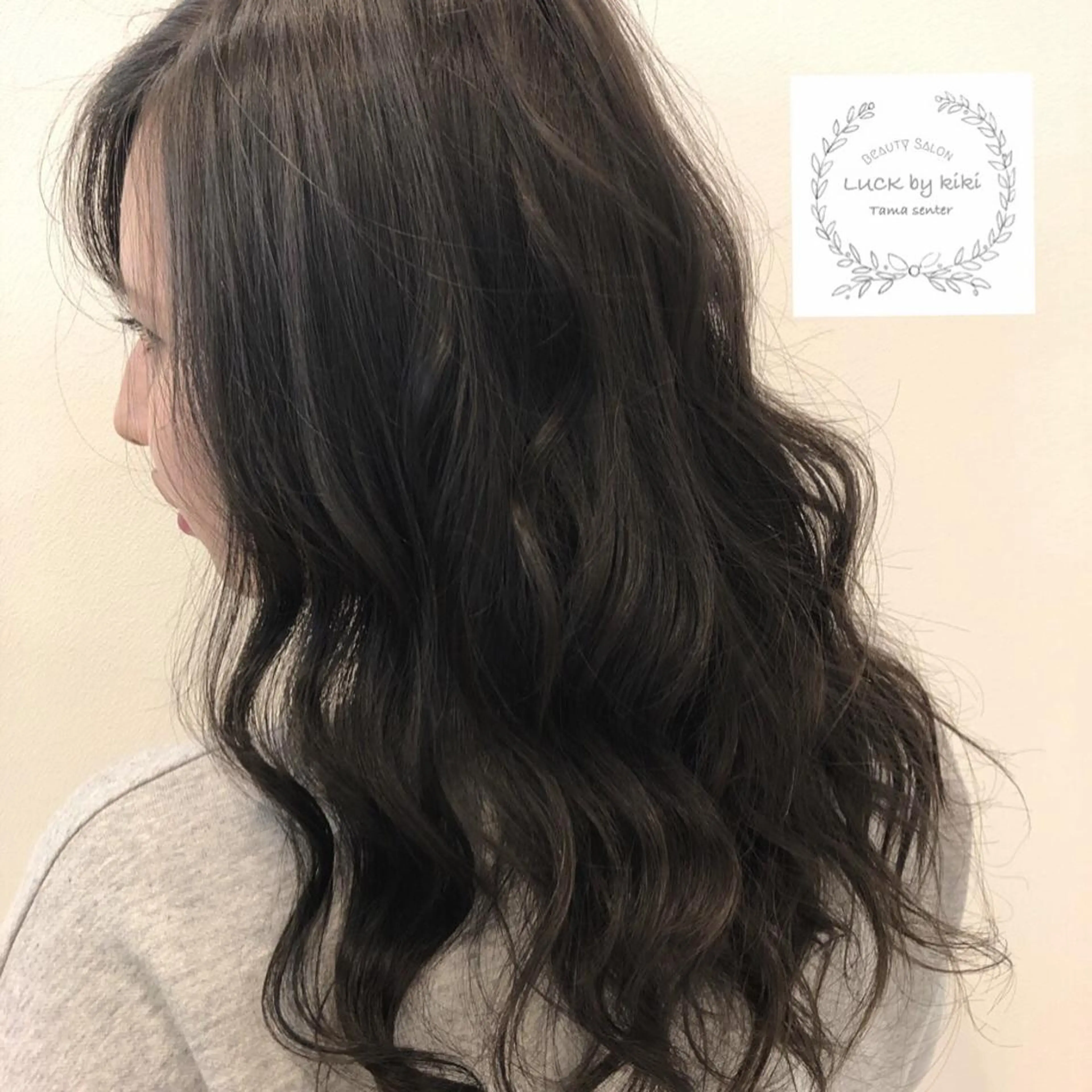 ロング カラー 中村 卓也のヘアスタイル