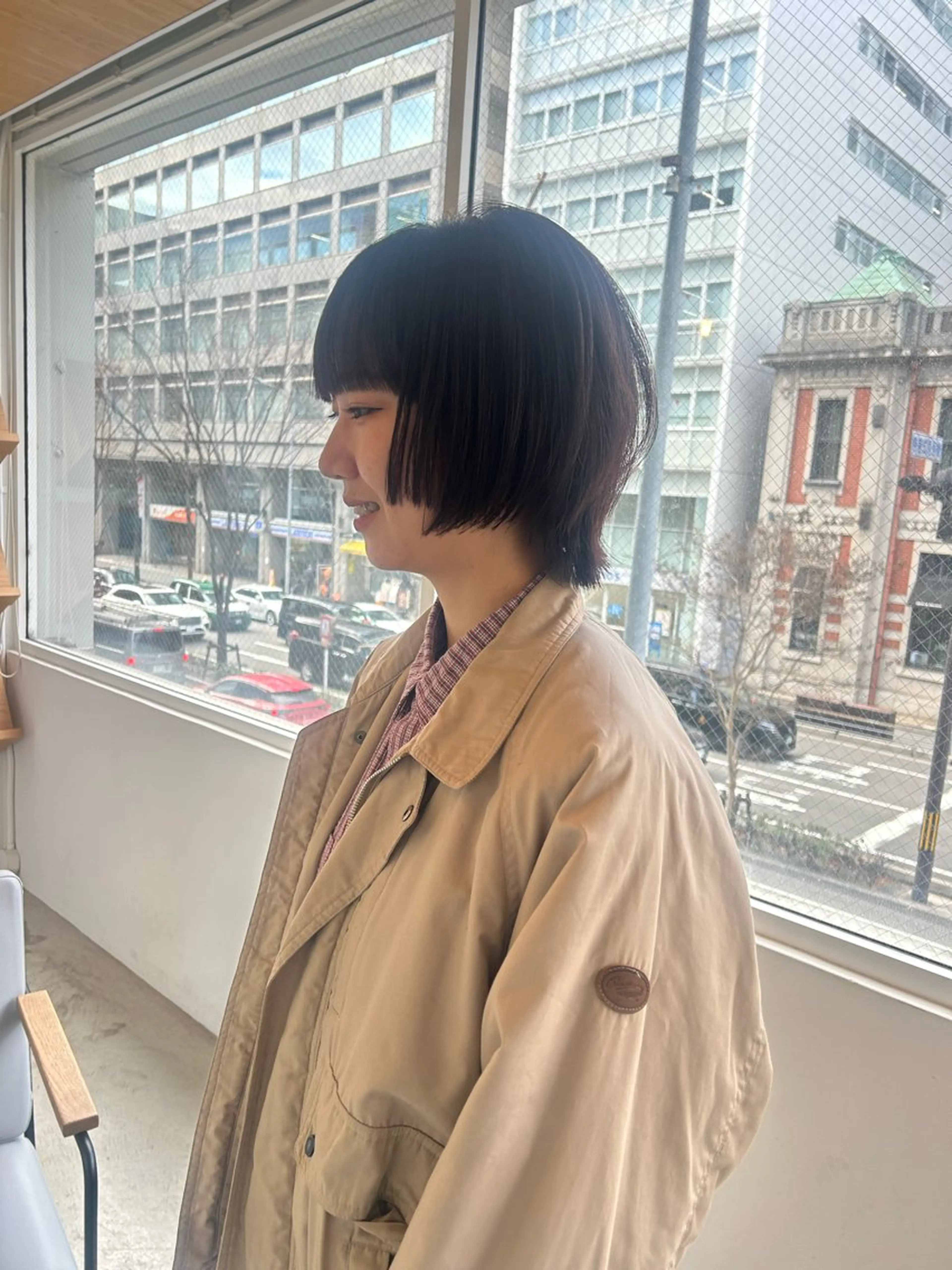 ショート ショートボブ ボブ 顔周りカット 姫カット ショートヘア iwami rena /Nary河原町のヘアスタイル