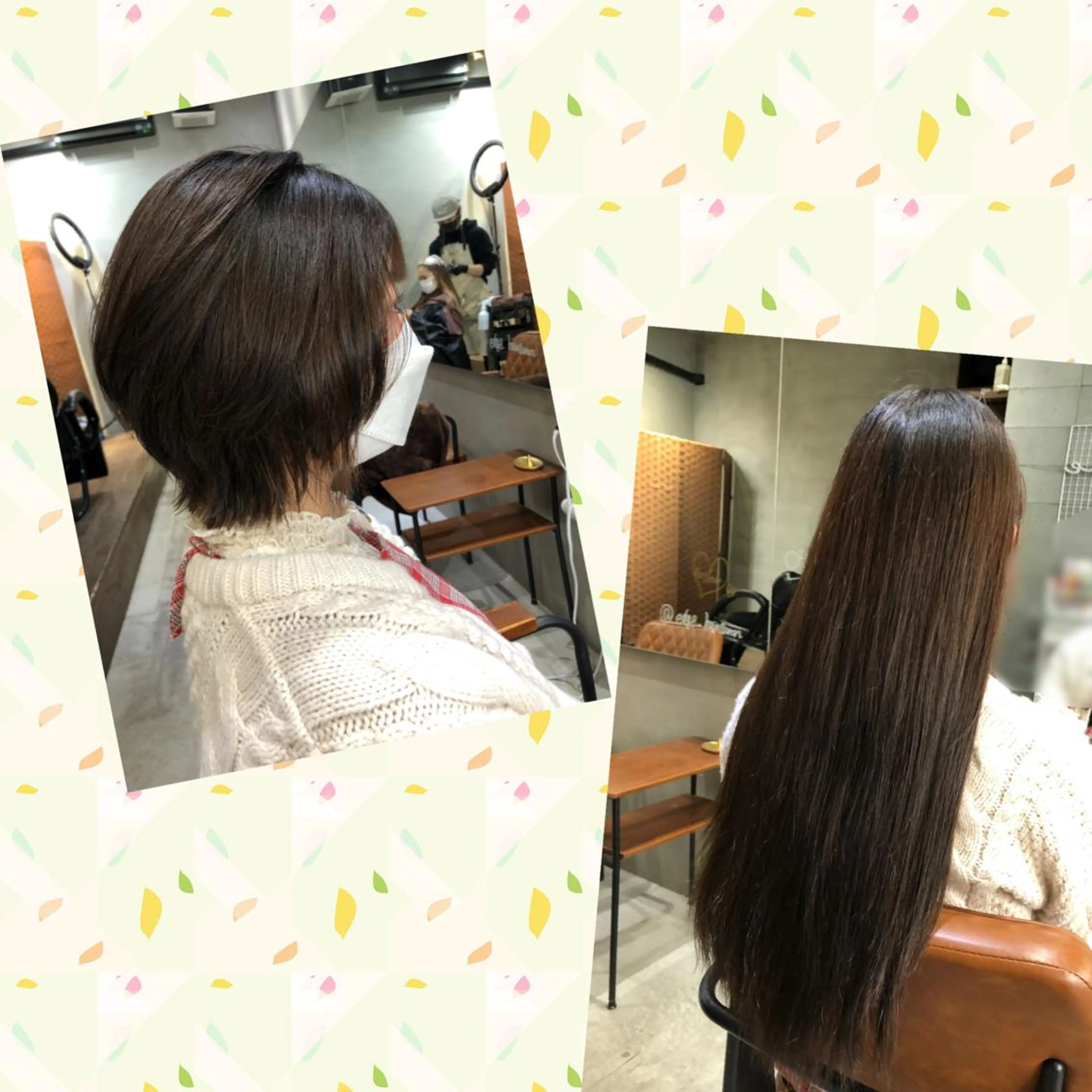 ロング レイヤーカット カット edge.所属・くまがい みゆ【edge.】のヘアスタイル