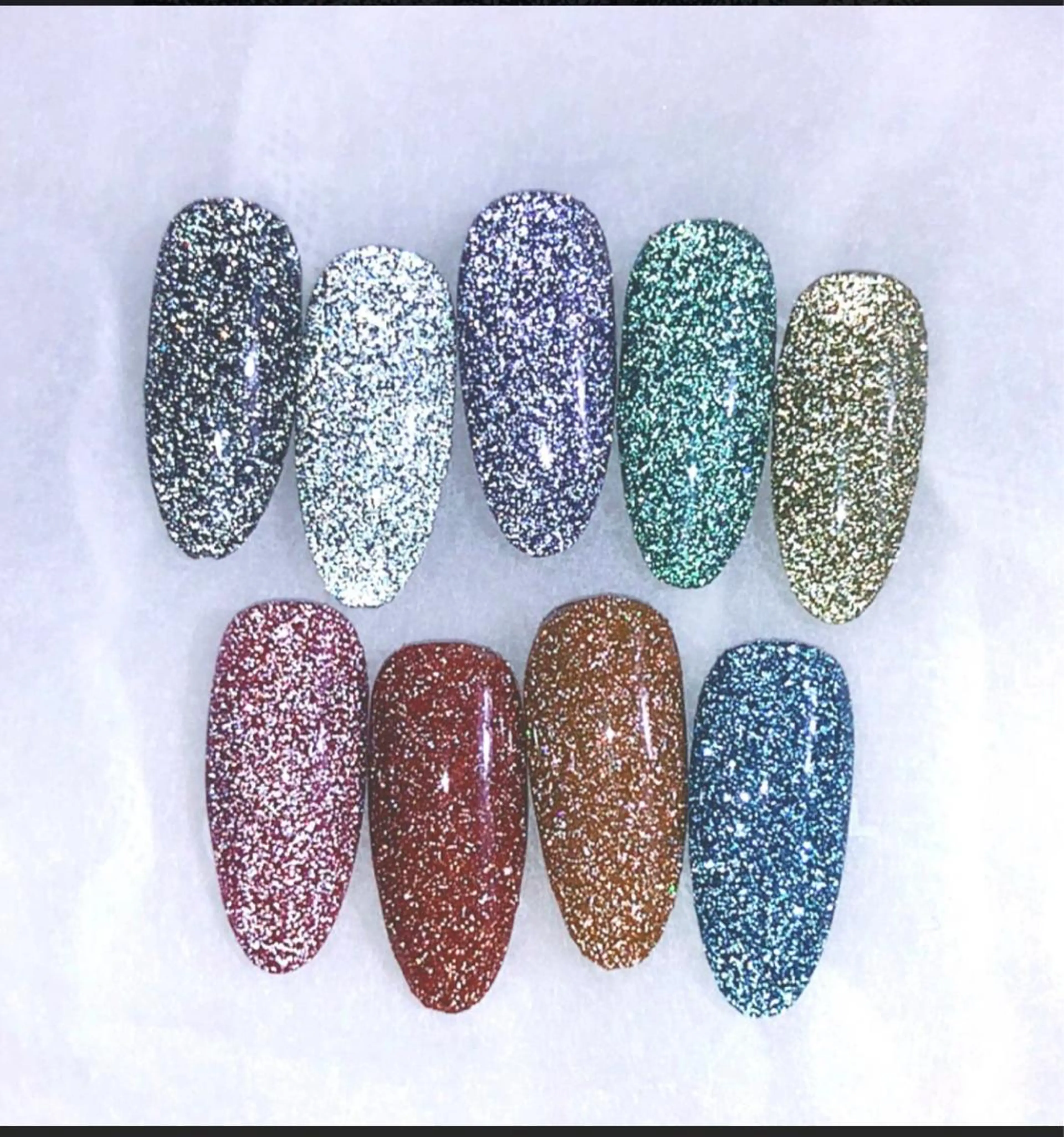 💅Hand 【ソフトオフ無料/大人気✨韓国ネイル】🎉キラキラ🤩施術60分~80分フラッシュネイル¥4,980の写真