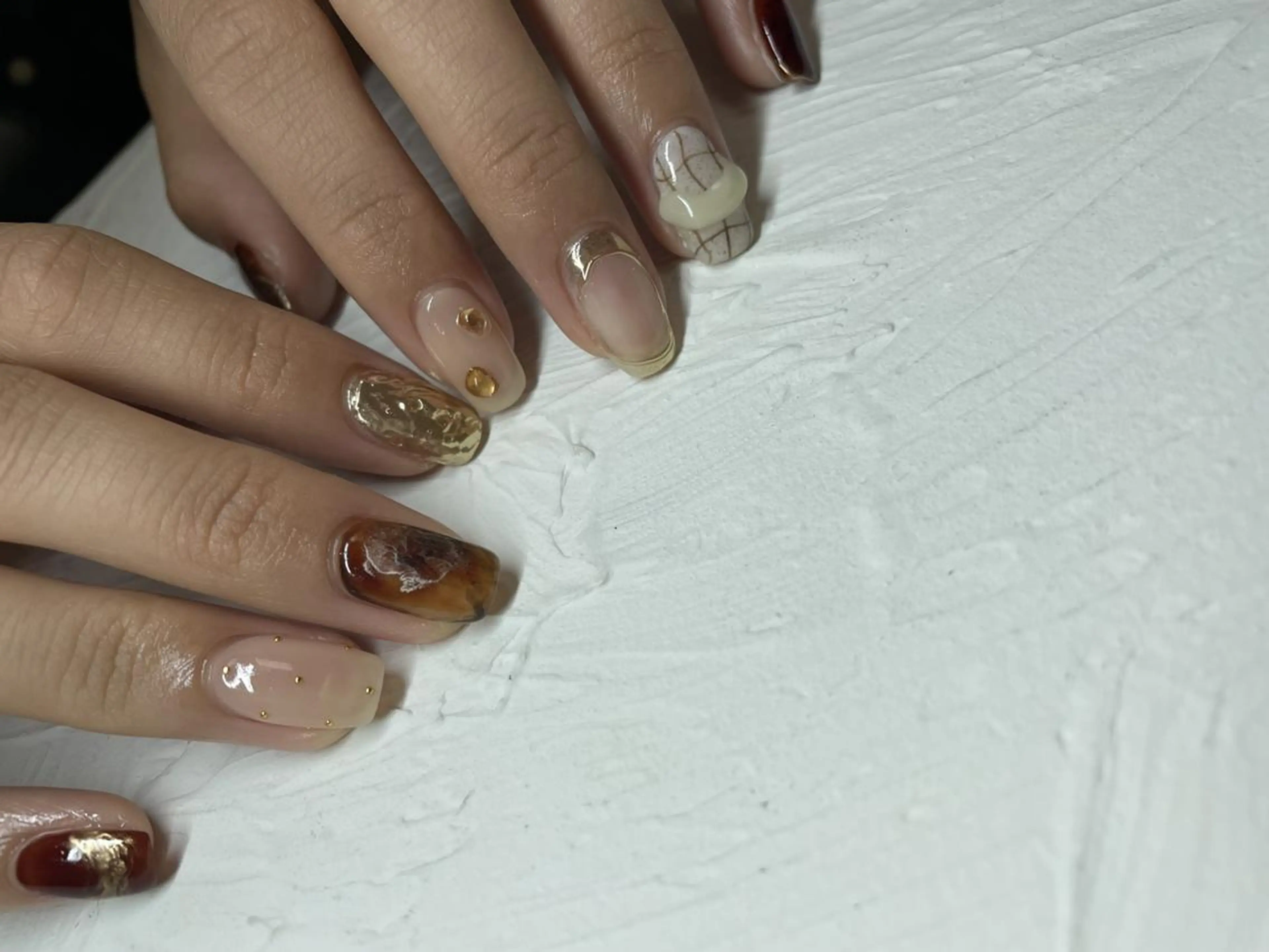 ネイル ニュアンスネイル ハンドネイル nail salon Libertyのネイルデザイン