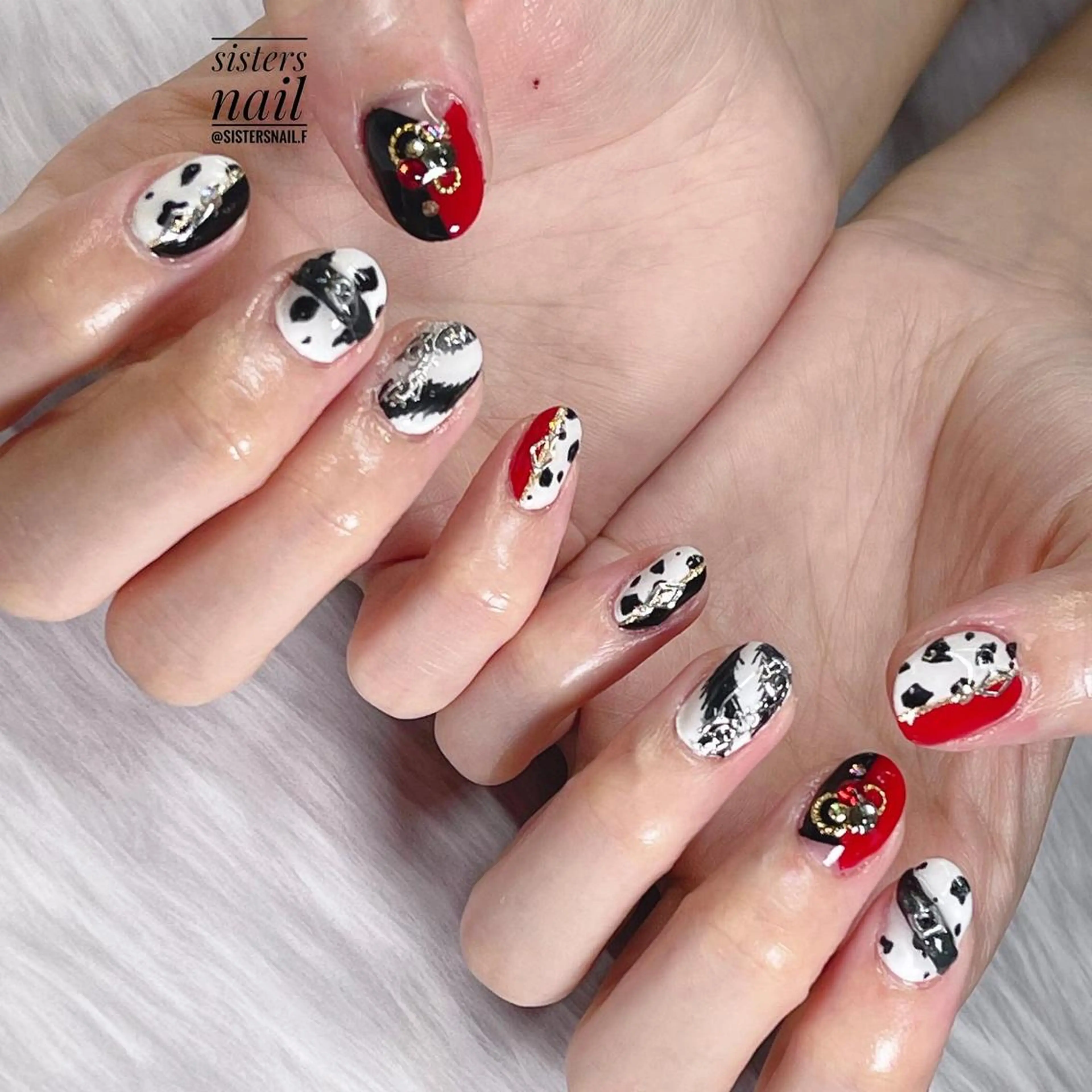 ネイル アートネイル ハロウィン sisters nail.fのネイルデザイン