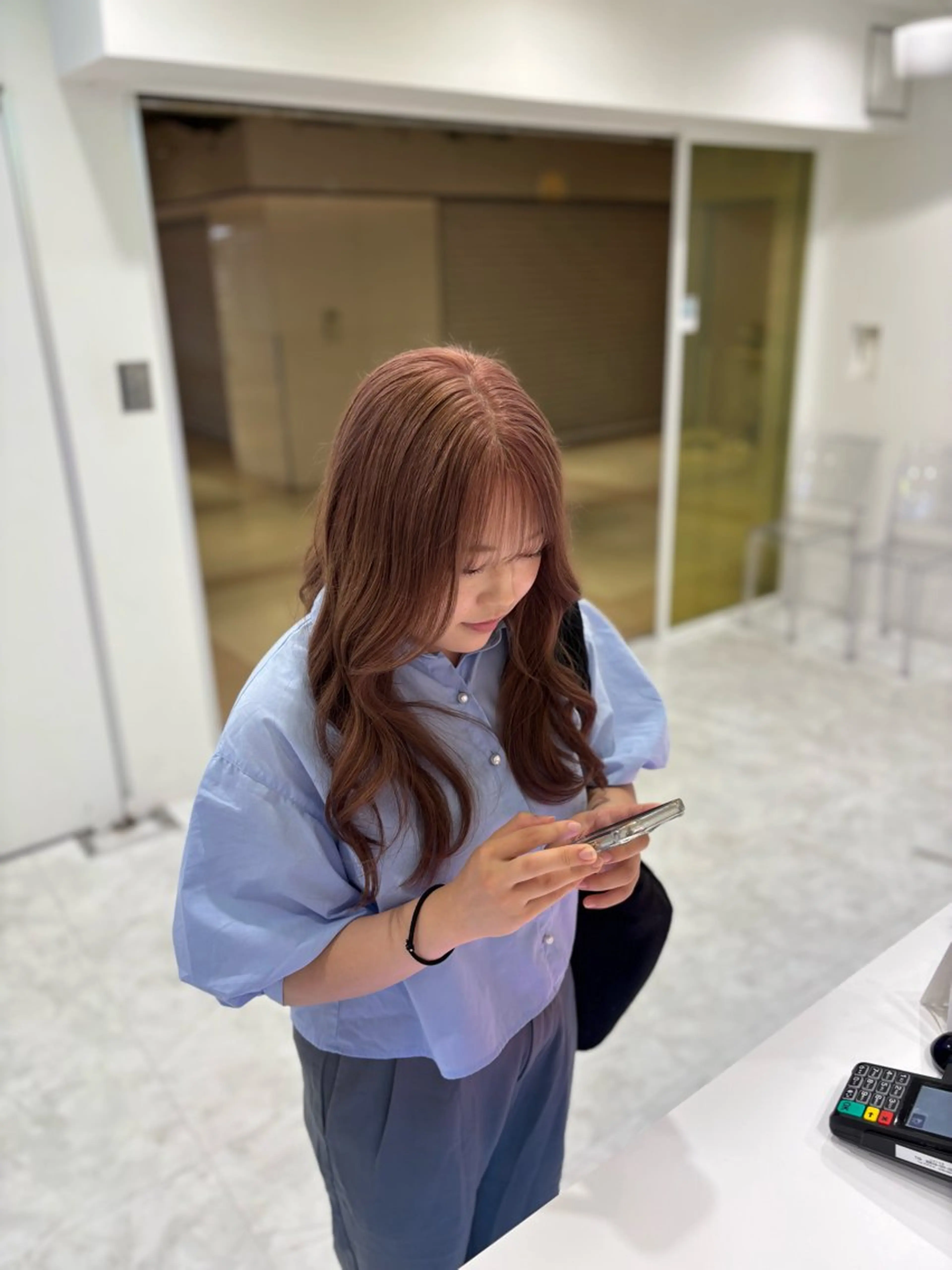 ロング カラー ヘアカラー 大人っぽベージュ🤍 当日予約◎ヒロトのヘアスタイル