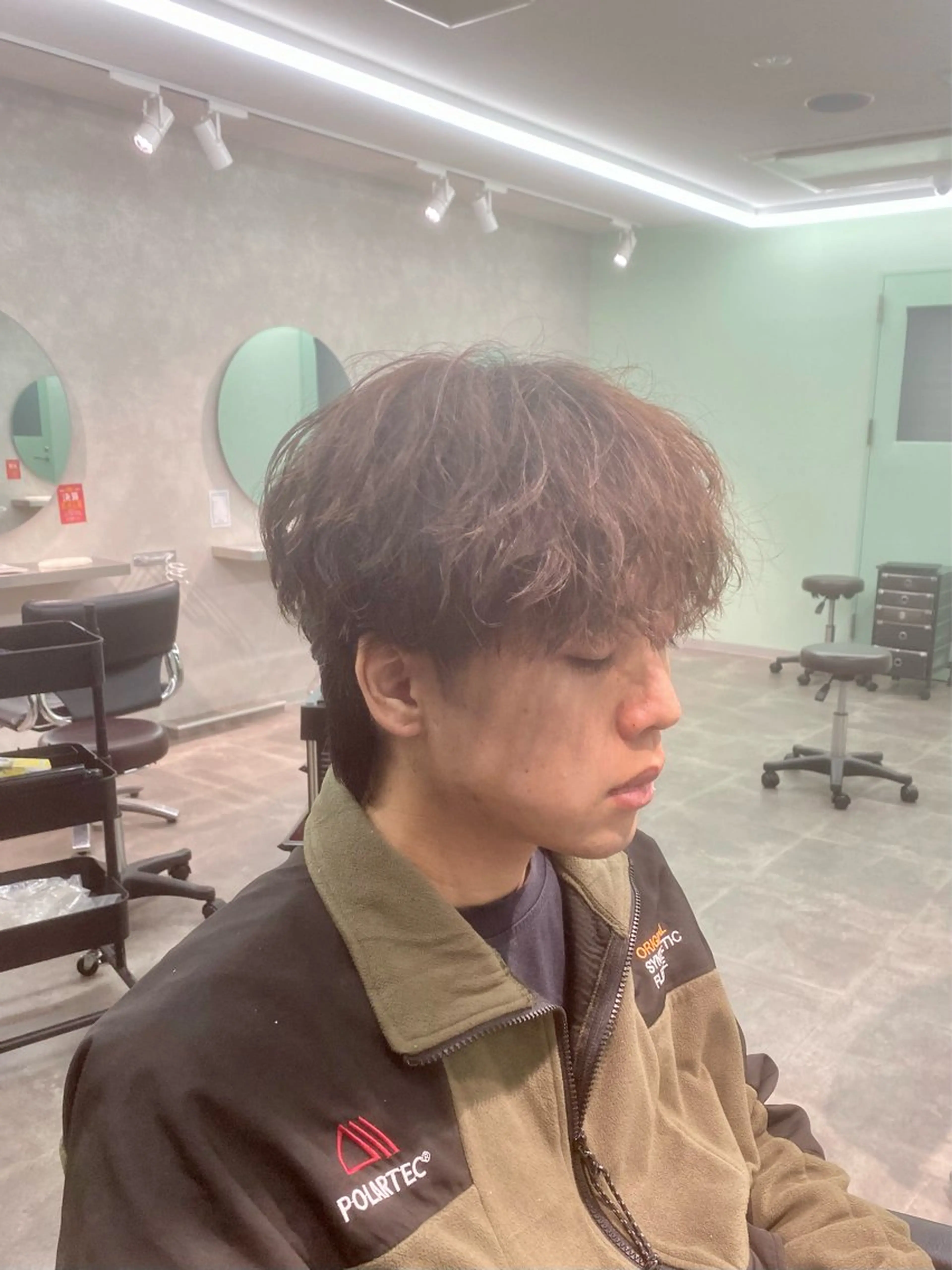 カラー パーマ カット ヘアカラー 進藤彪雅/メンズ/ 千葉駅【GENiE】のヘアスタイル