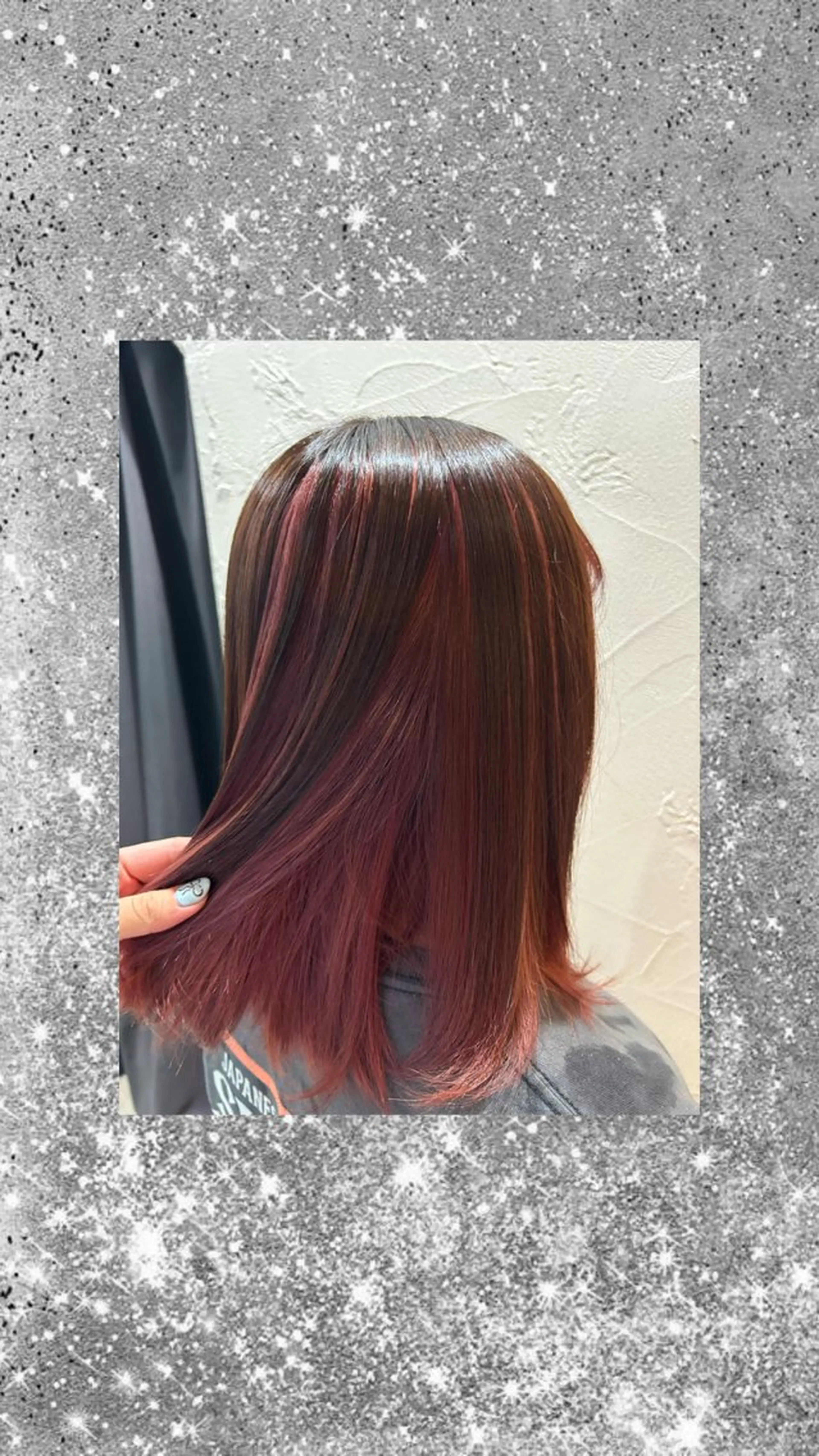 ミディアム カラー カット ヘアカラー 🐈‍⬛八木風歌 🐈‍⬛のヘアスタイル