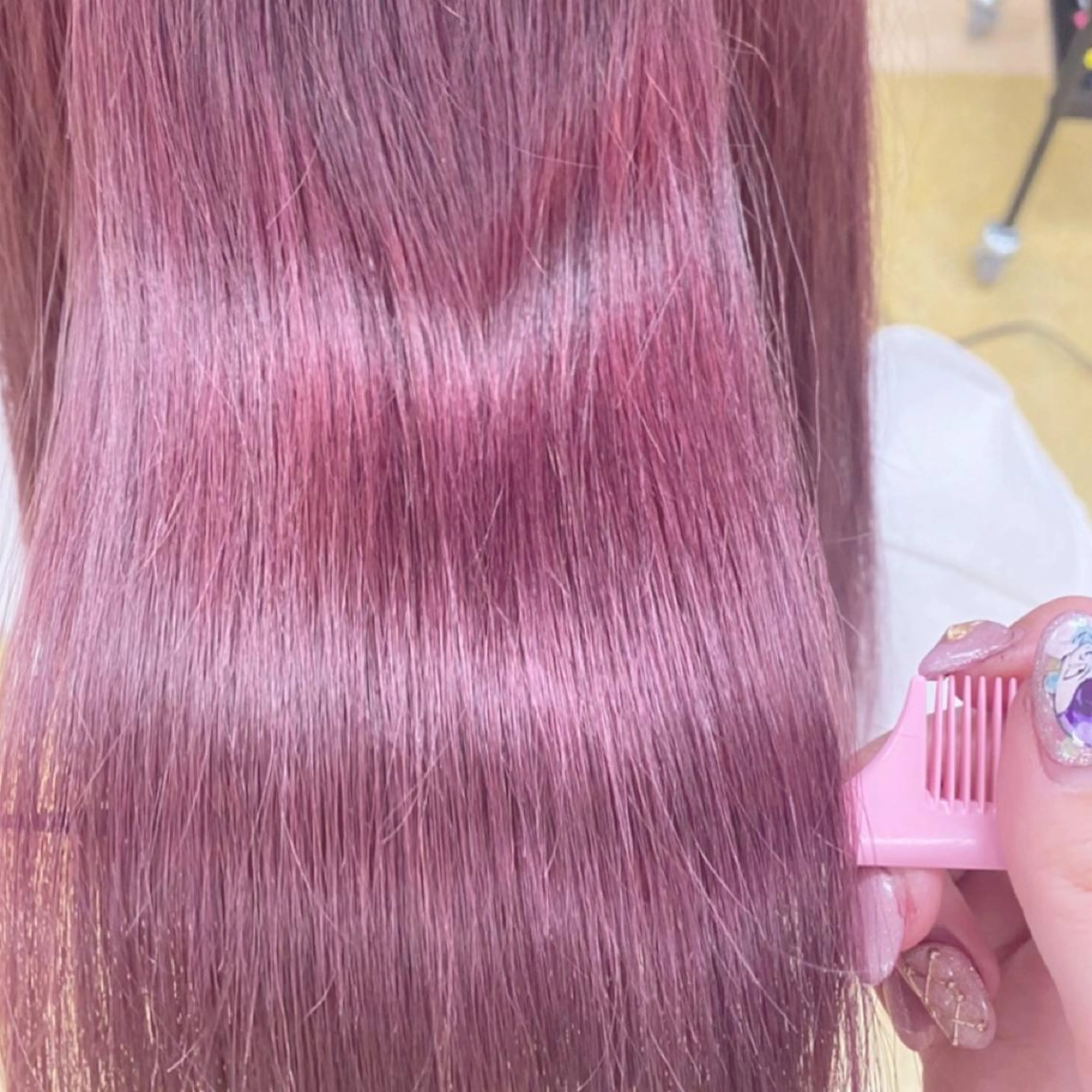 ロング カラー 💕上野美容師☁ ブリーチ💖サワのヘアスタイル