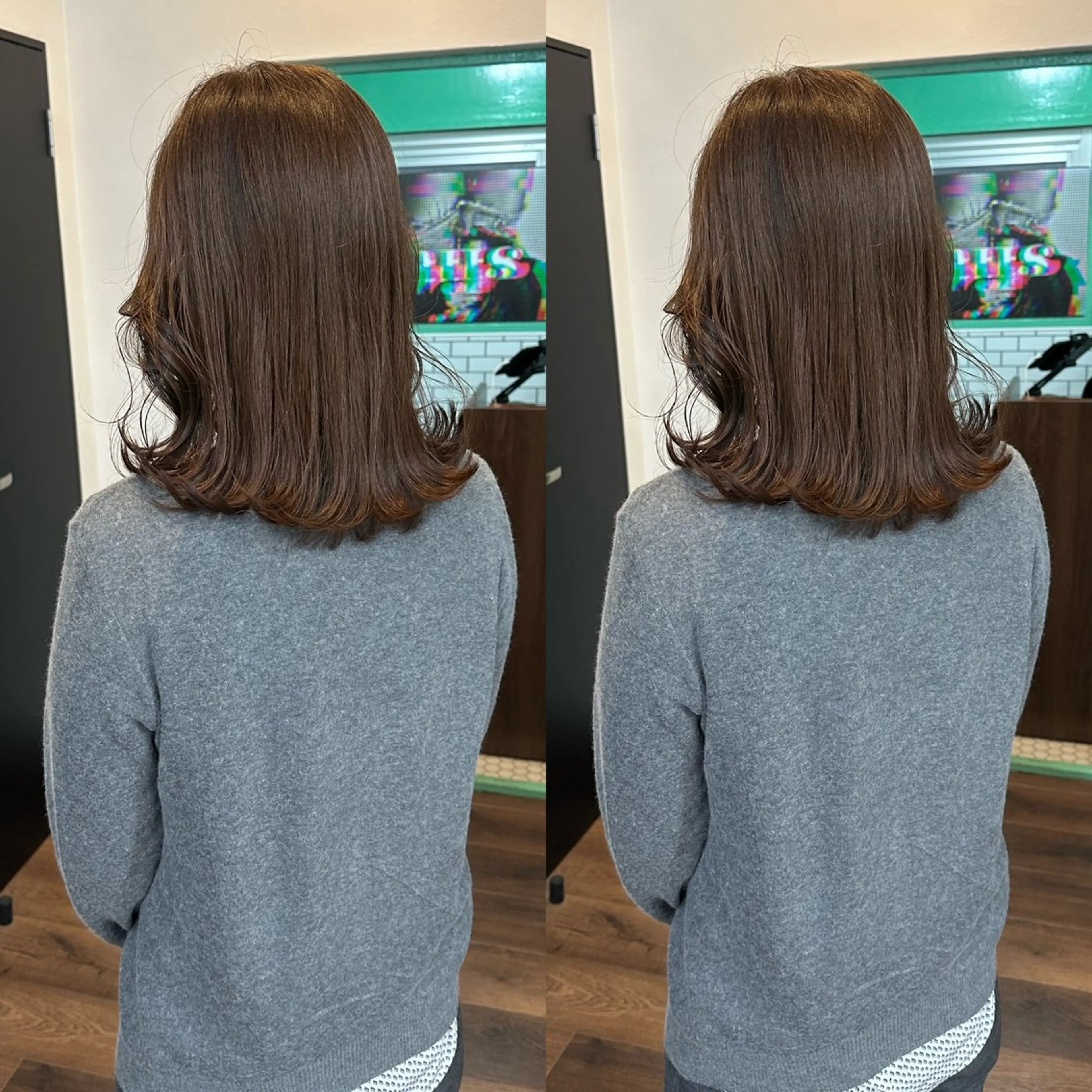 カラー ベージュカラー ブリーチ 透明感カラー ブリーチなしカラー ヘアカラー slit kokoroのヘアスタイル