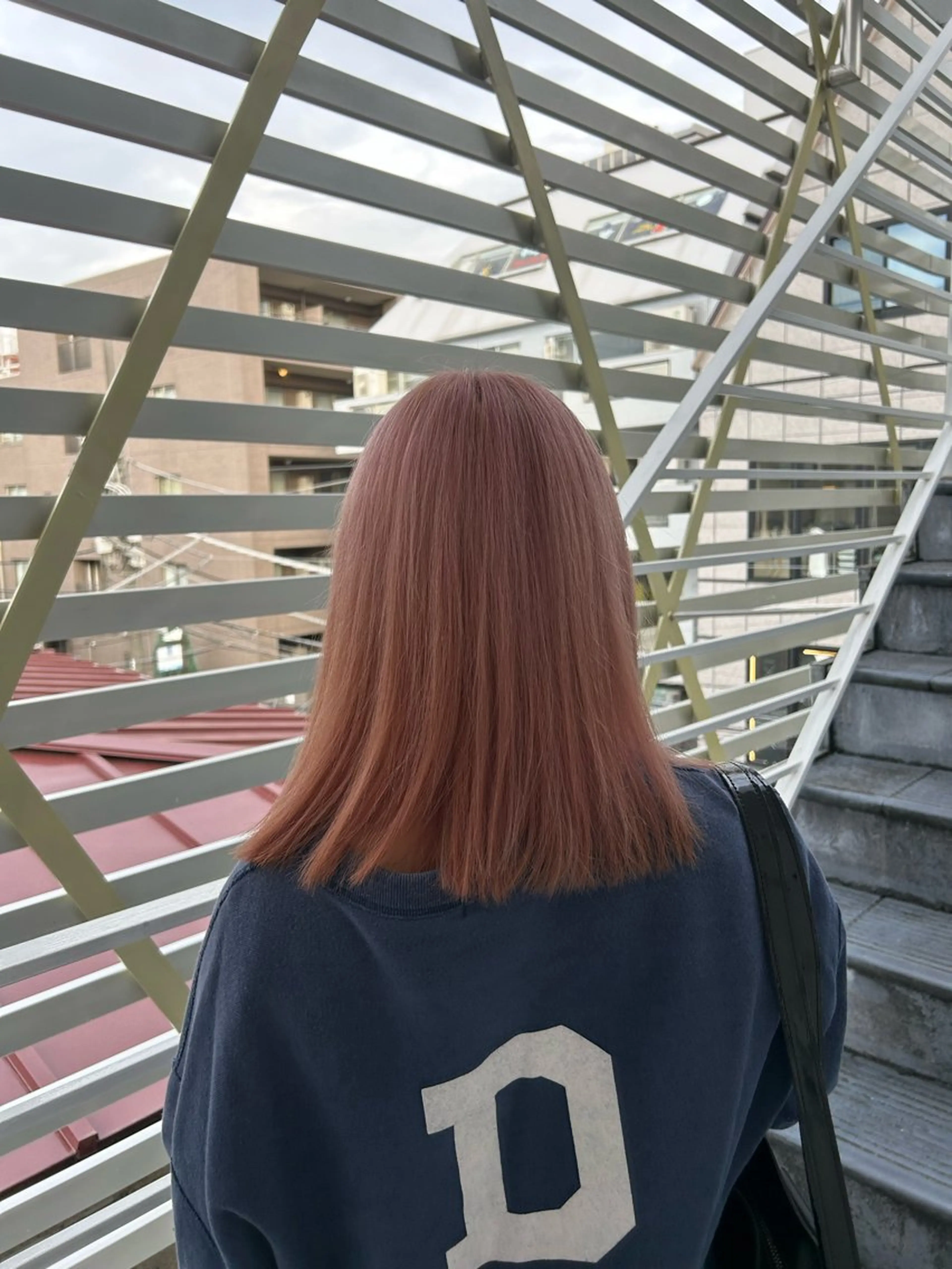 セミロング ヘアカラー トリートメント ヘアセット モテ髪提案します💕 髪質改善宗一郎のヘアスタイル