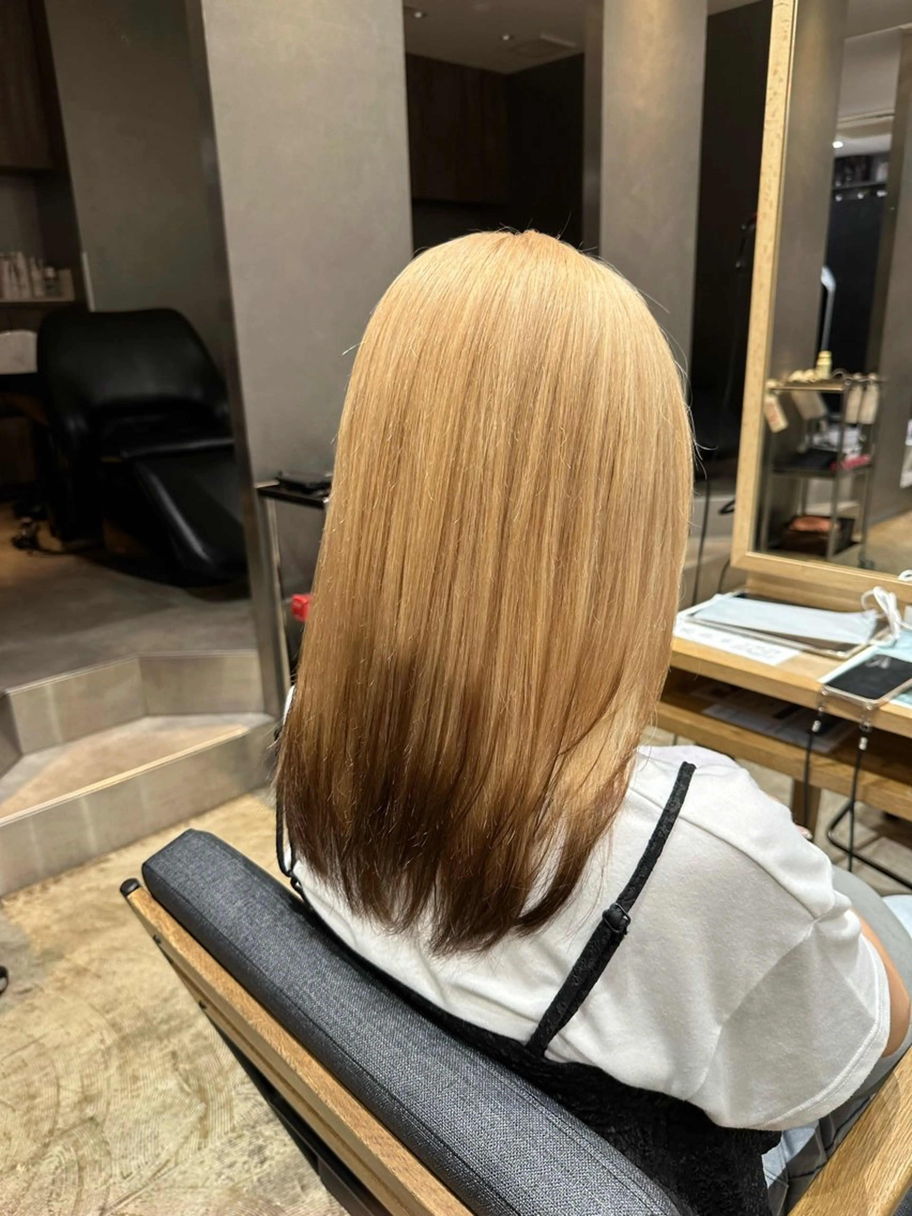 ミディアム 上村 颯のヘアスタイル