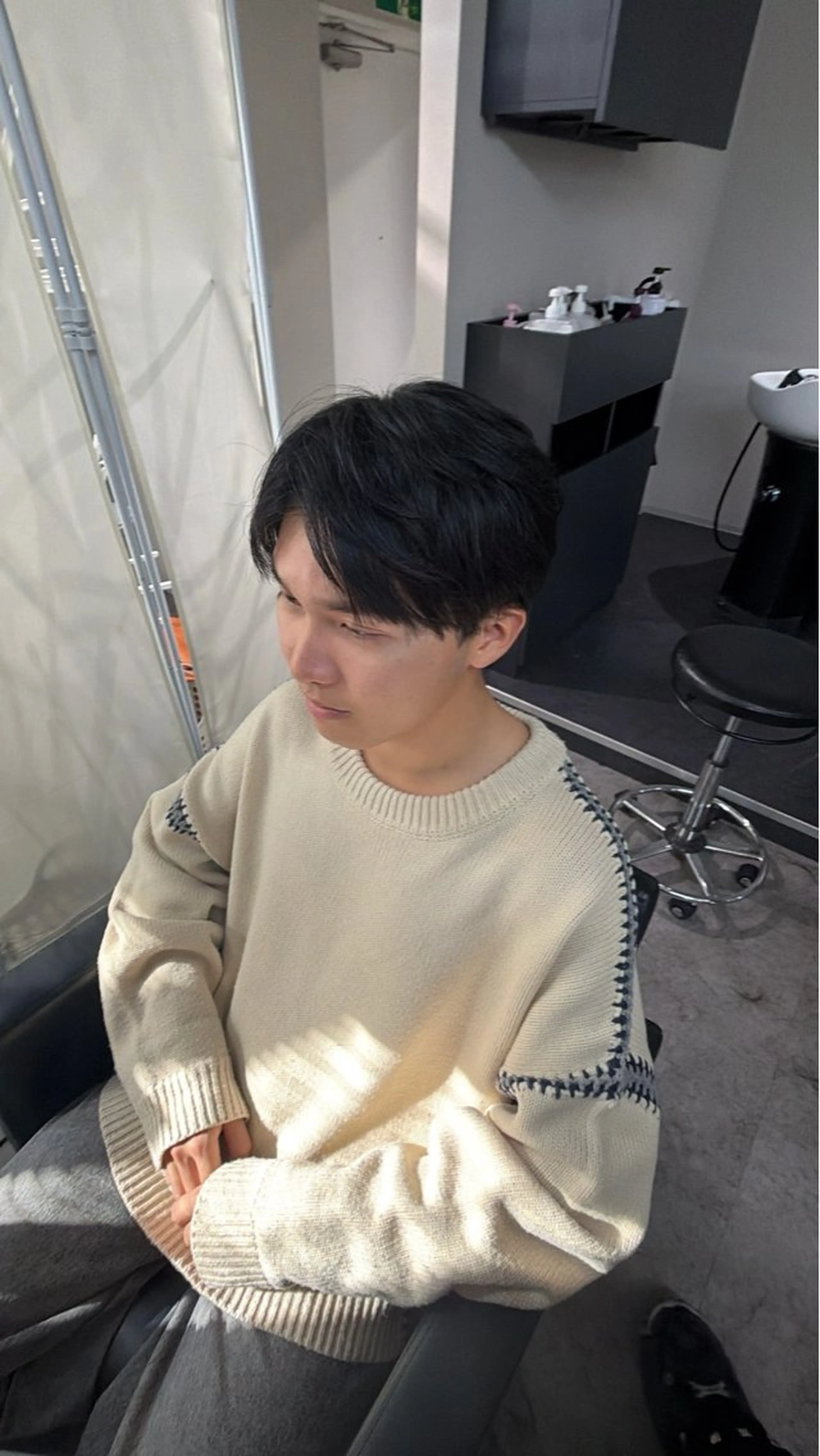 メンズ カット シャドウパーマ/立川 メンズ/コタロウのヘアスタイル