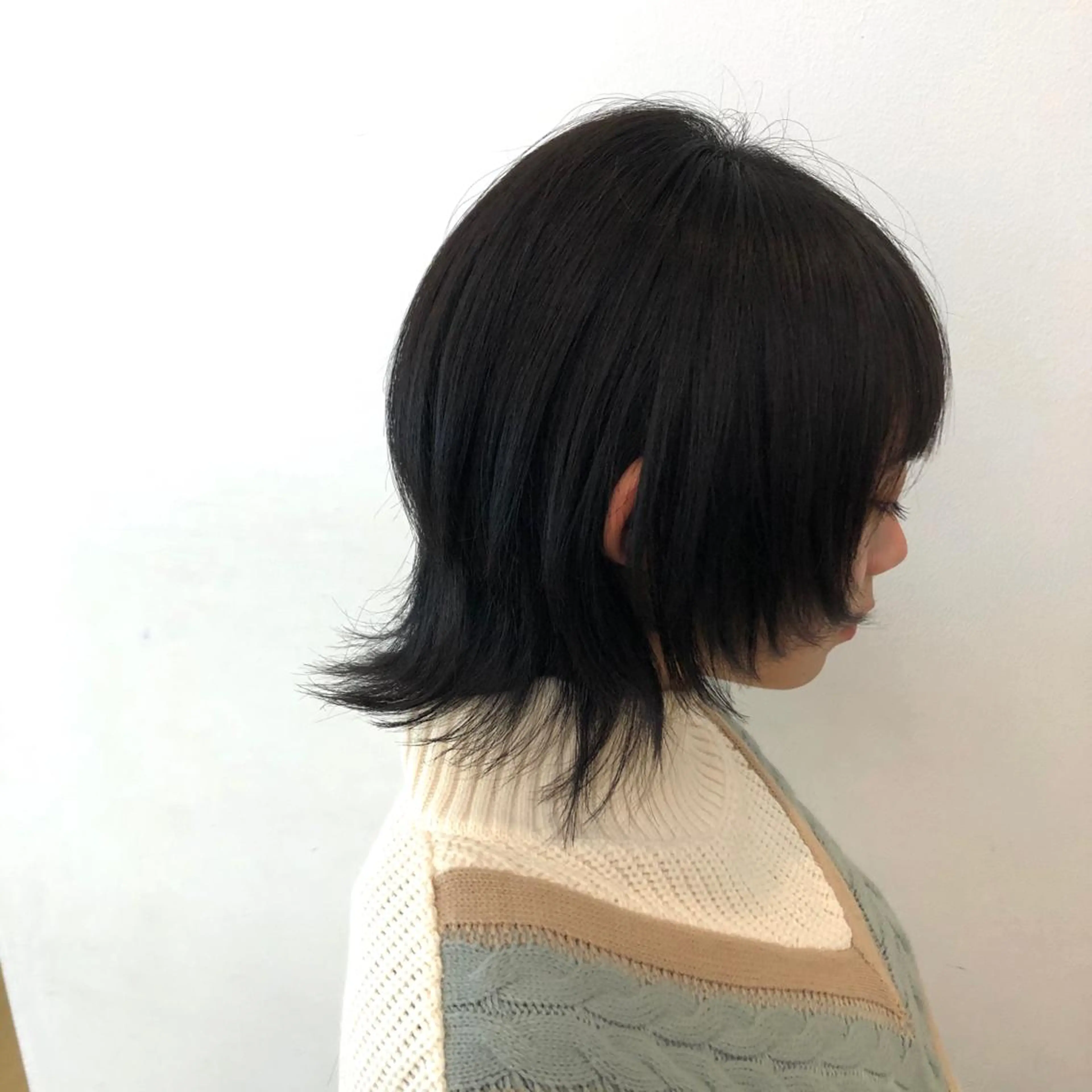 ミディアム ウルフカット 丹家 海人のヘアスタイル