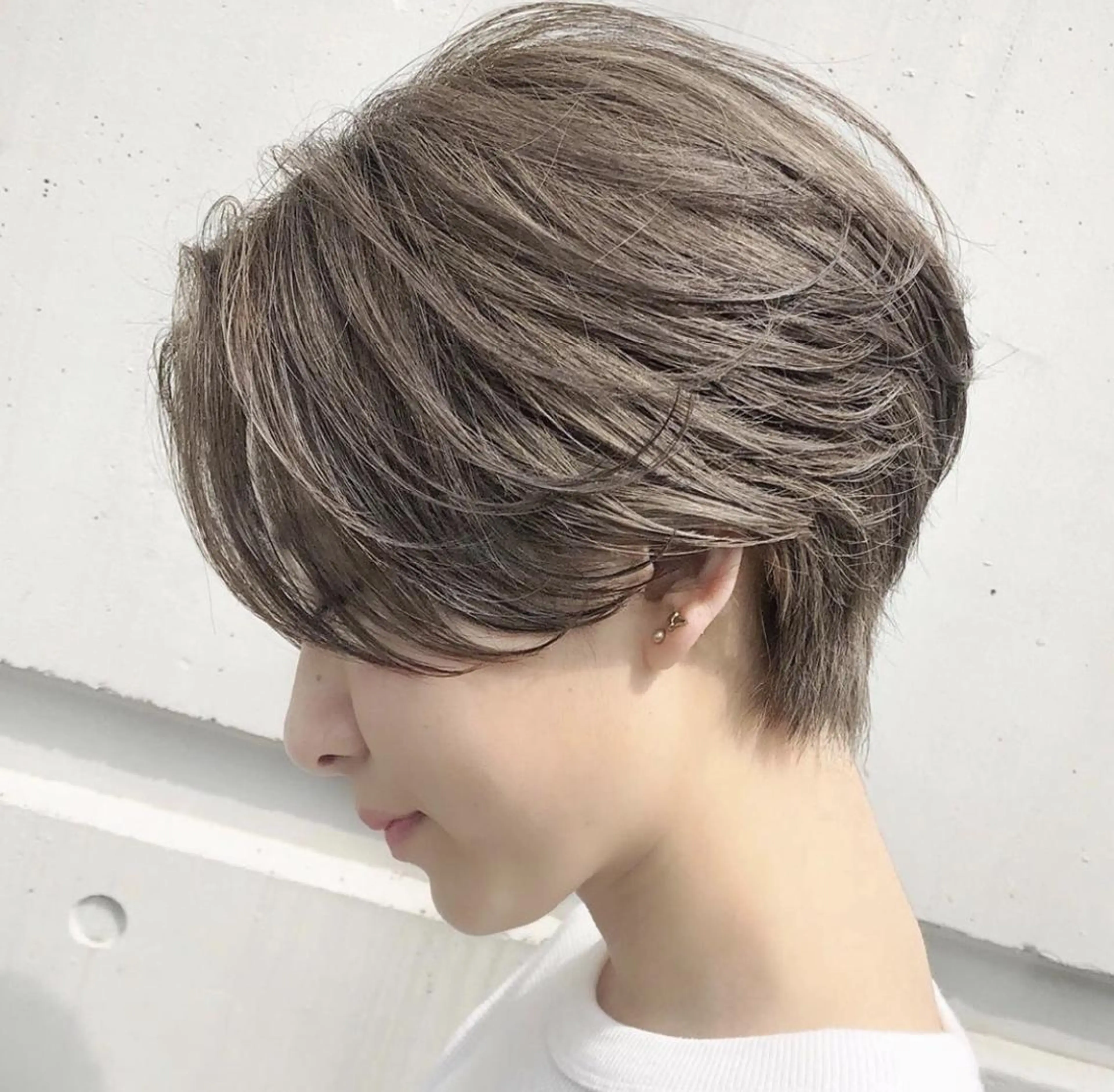 ショート カット ヘアカラー Takahiro 髪質改善のヘアスタイル