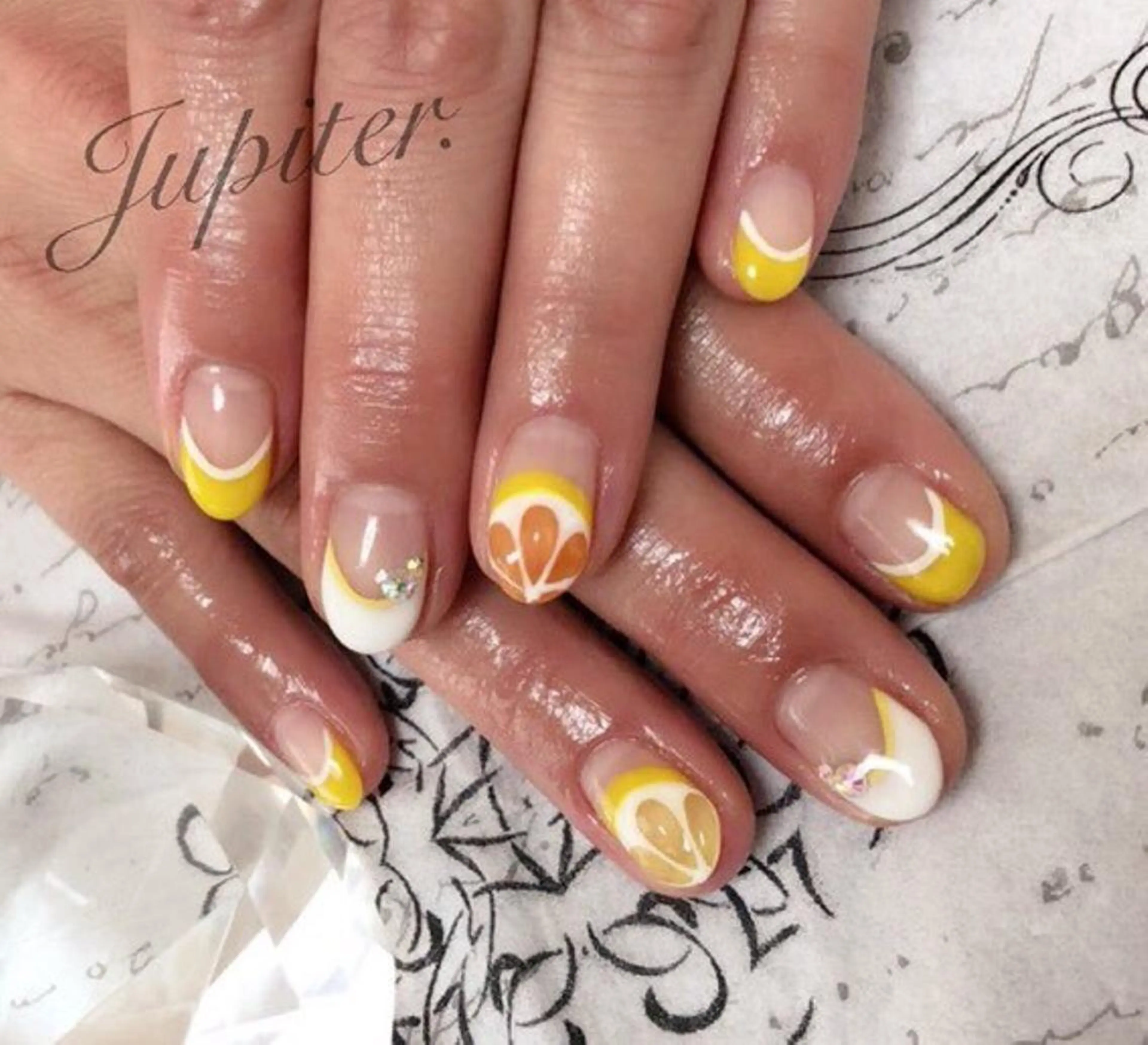 ネイル フレンチネイル ハンドネイル PrivateSalon Jupiter所属・Jupiter .のネイルデザイン