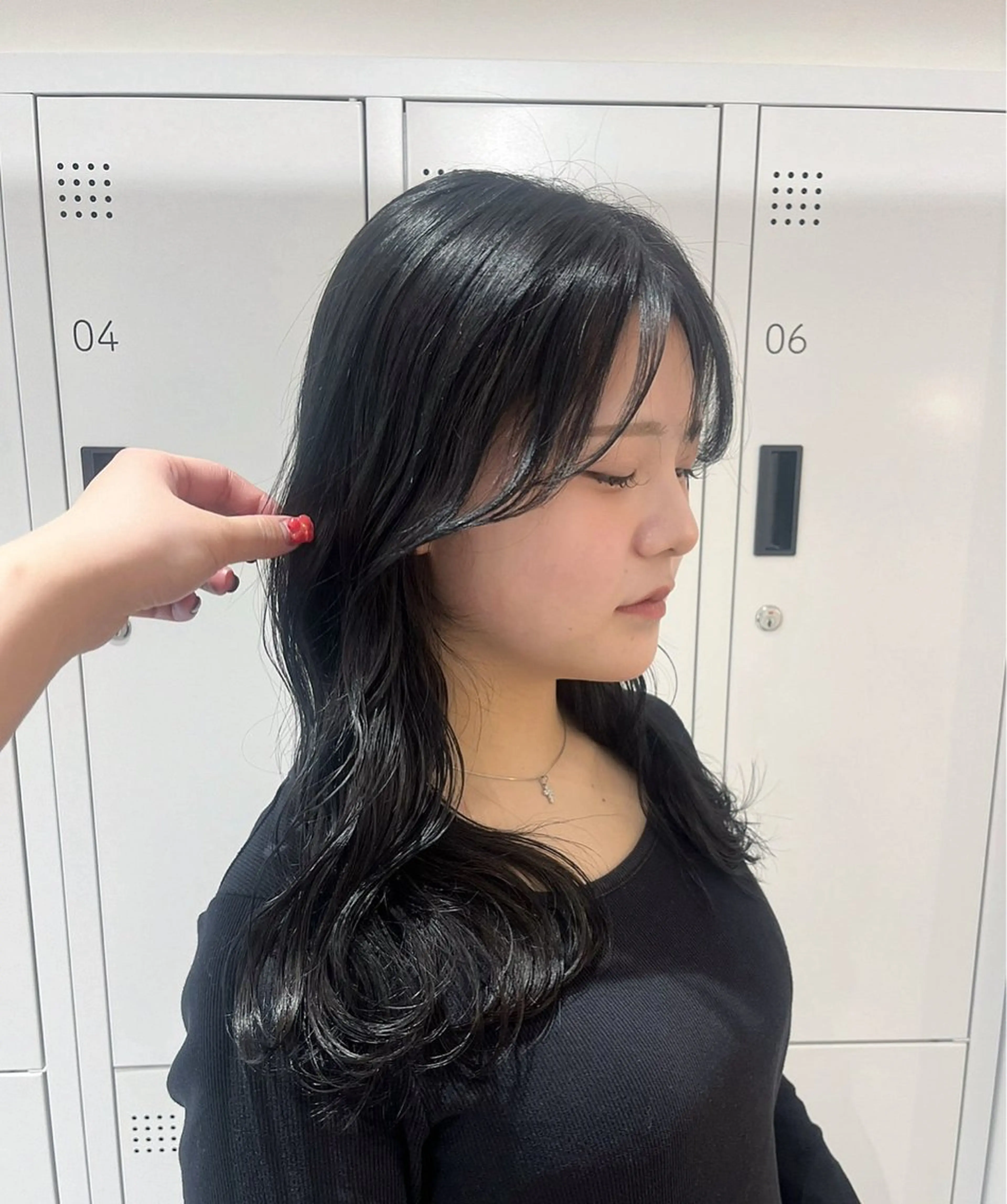 ロング カラー みう/仙台/暖色/ 艶髪/顔周りカット/のヘアスタイル