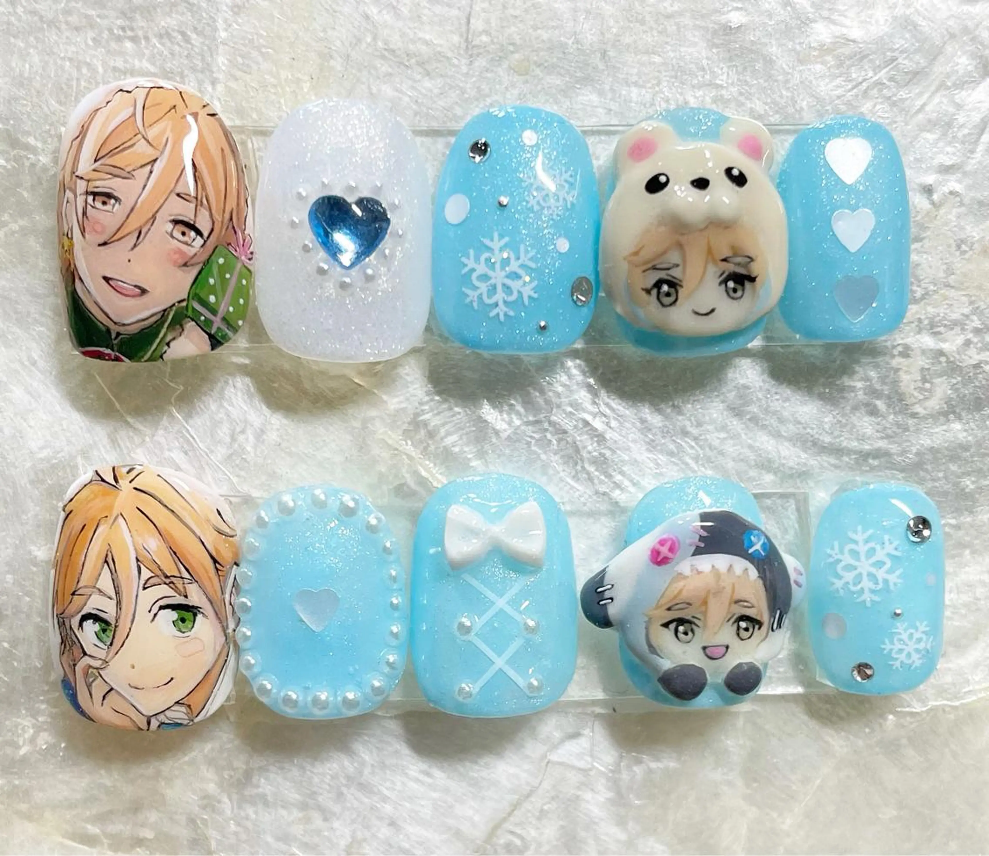 ネイル ネイルチップ 東 千夏のネイルデザイン