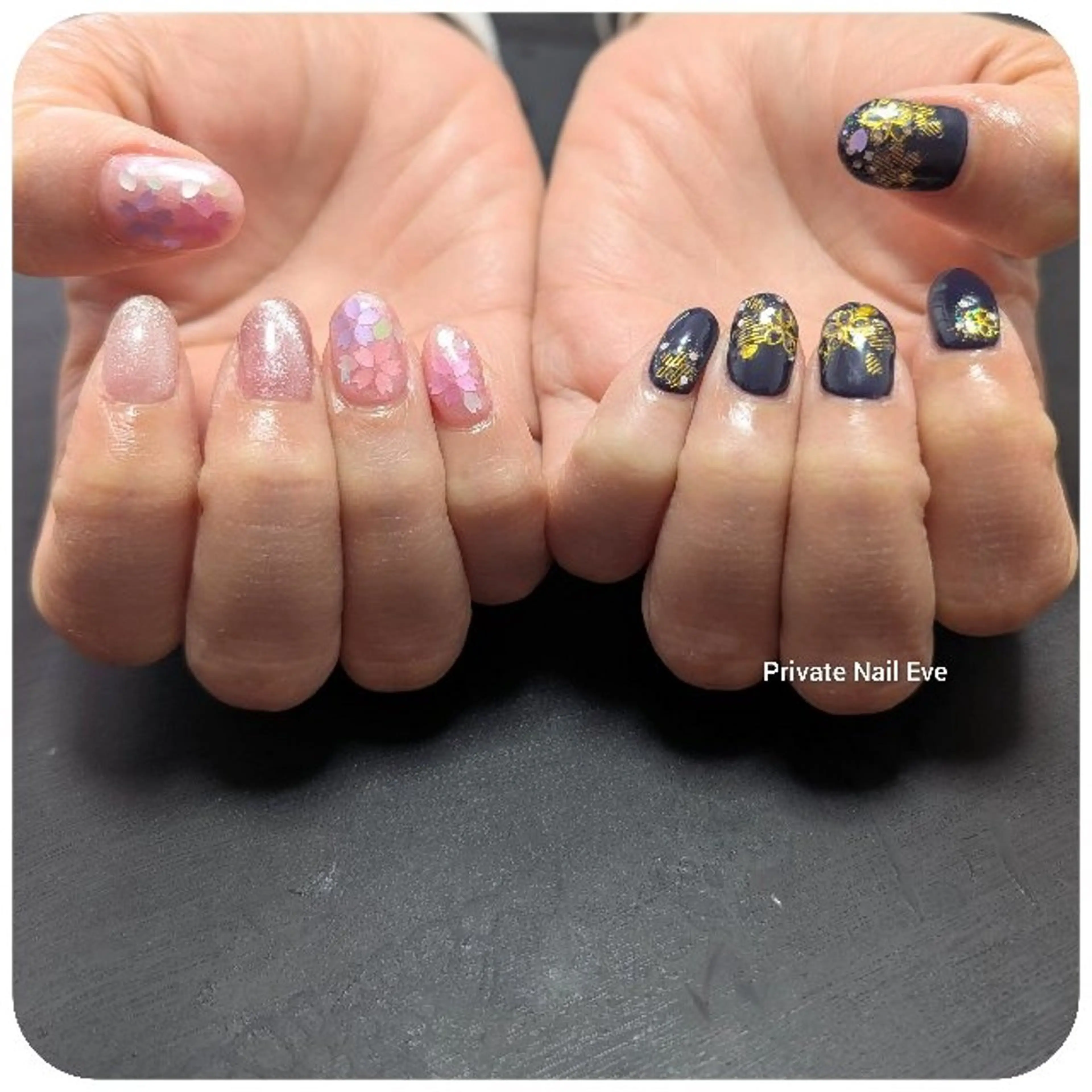 ネイル 桜ネイル 春ネイル ハンドネイル ネイル junkoのネイルデザイン