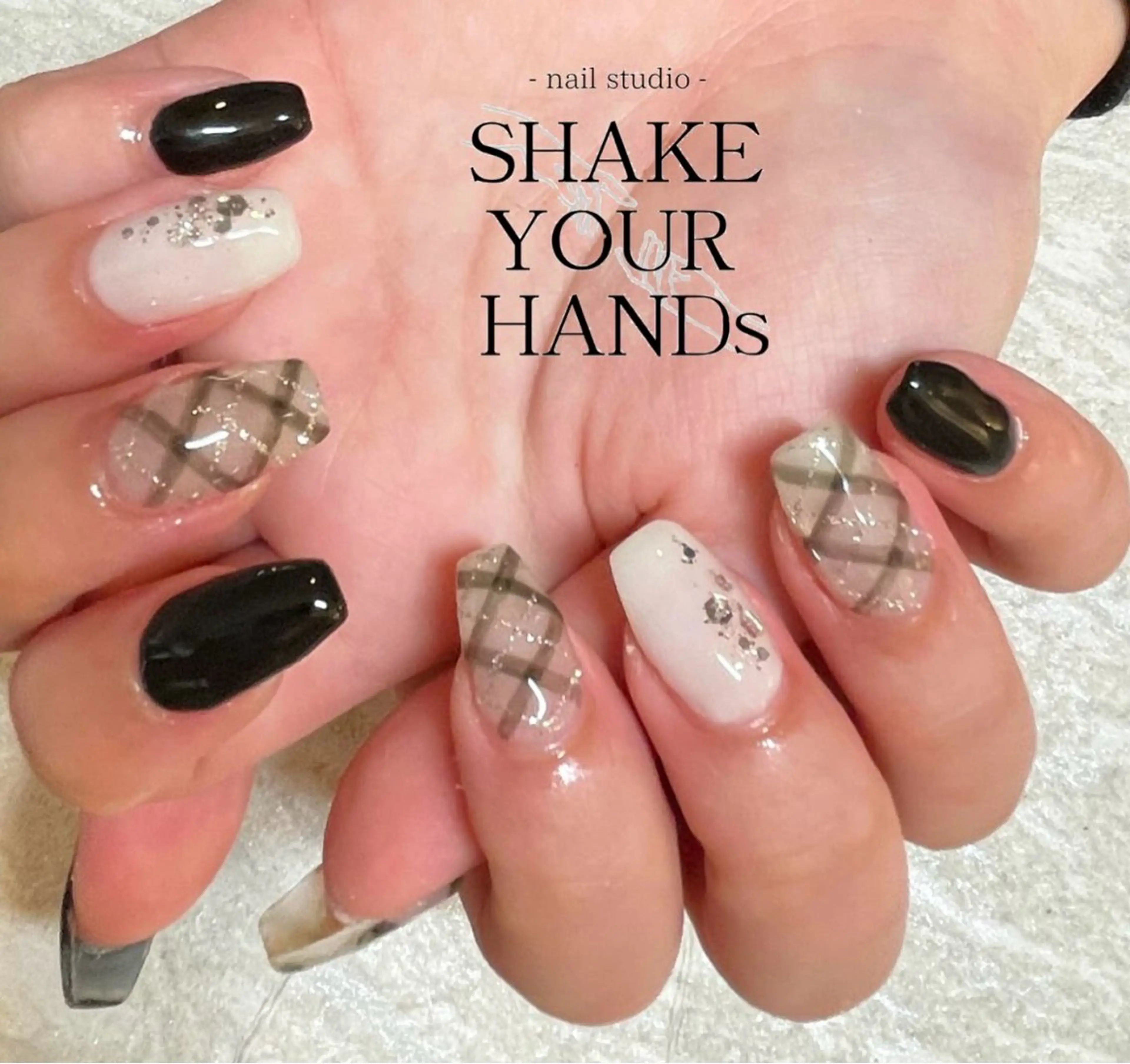 ネイル ハンドネイル ネイルスタジオ シェイクユアハンズのネイルデザイン