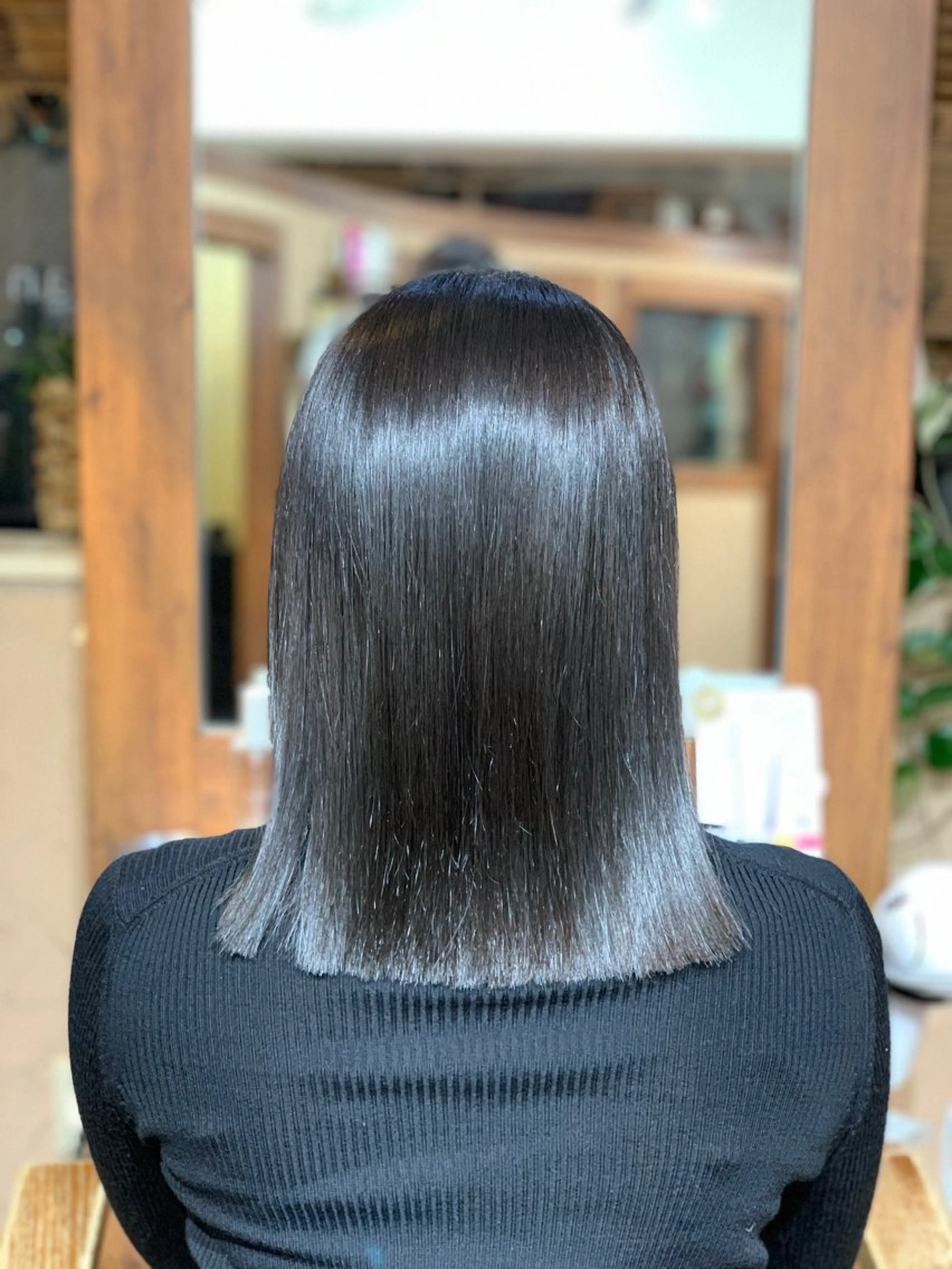 ミディアム 武田尚子🌸 自然に仕上がる矯正のヘアスタイル