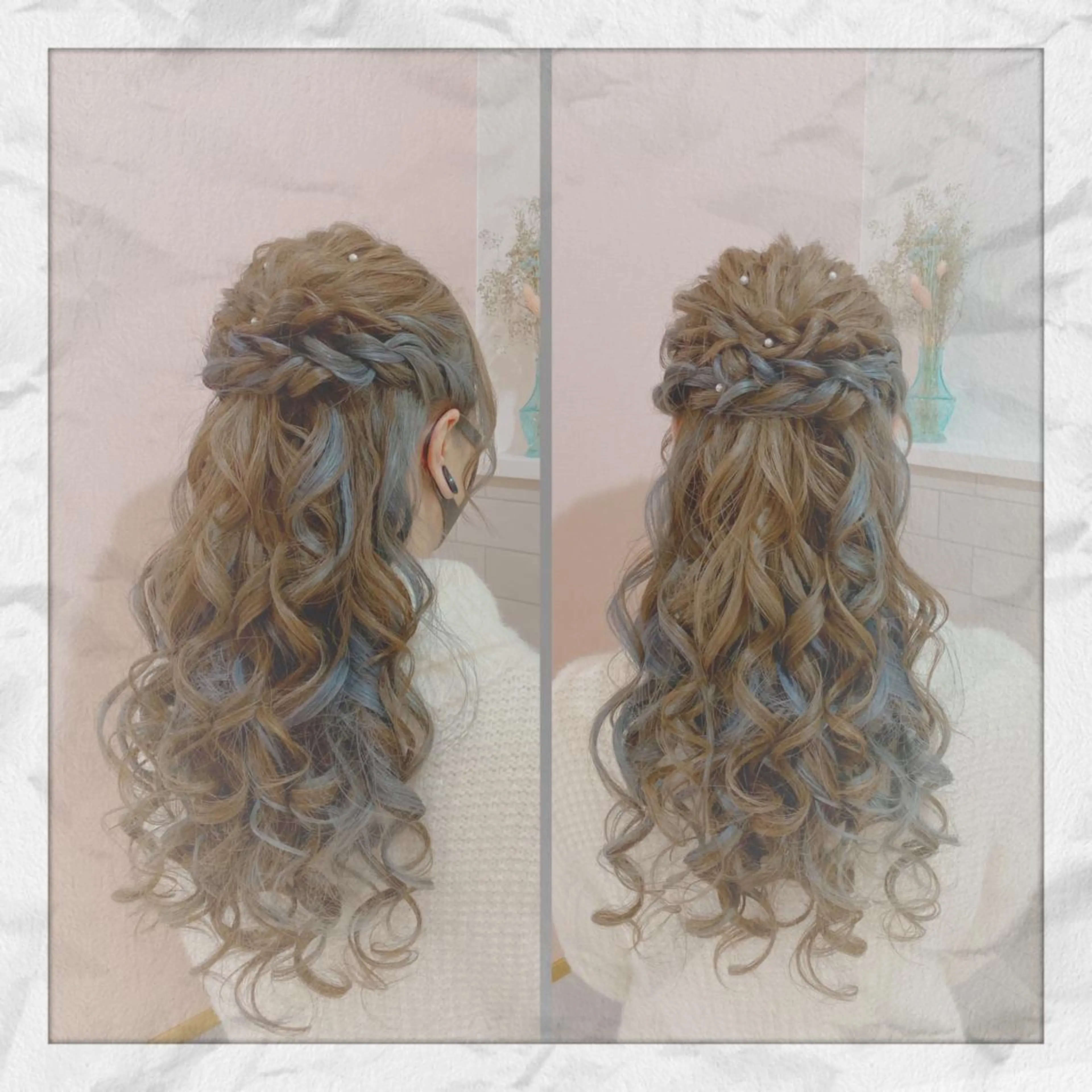 ロング ヘアアレンジ ヘアセット ヘアセット/着付け 𓇼 松本 夏美𓇼のヘアスタイル