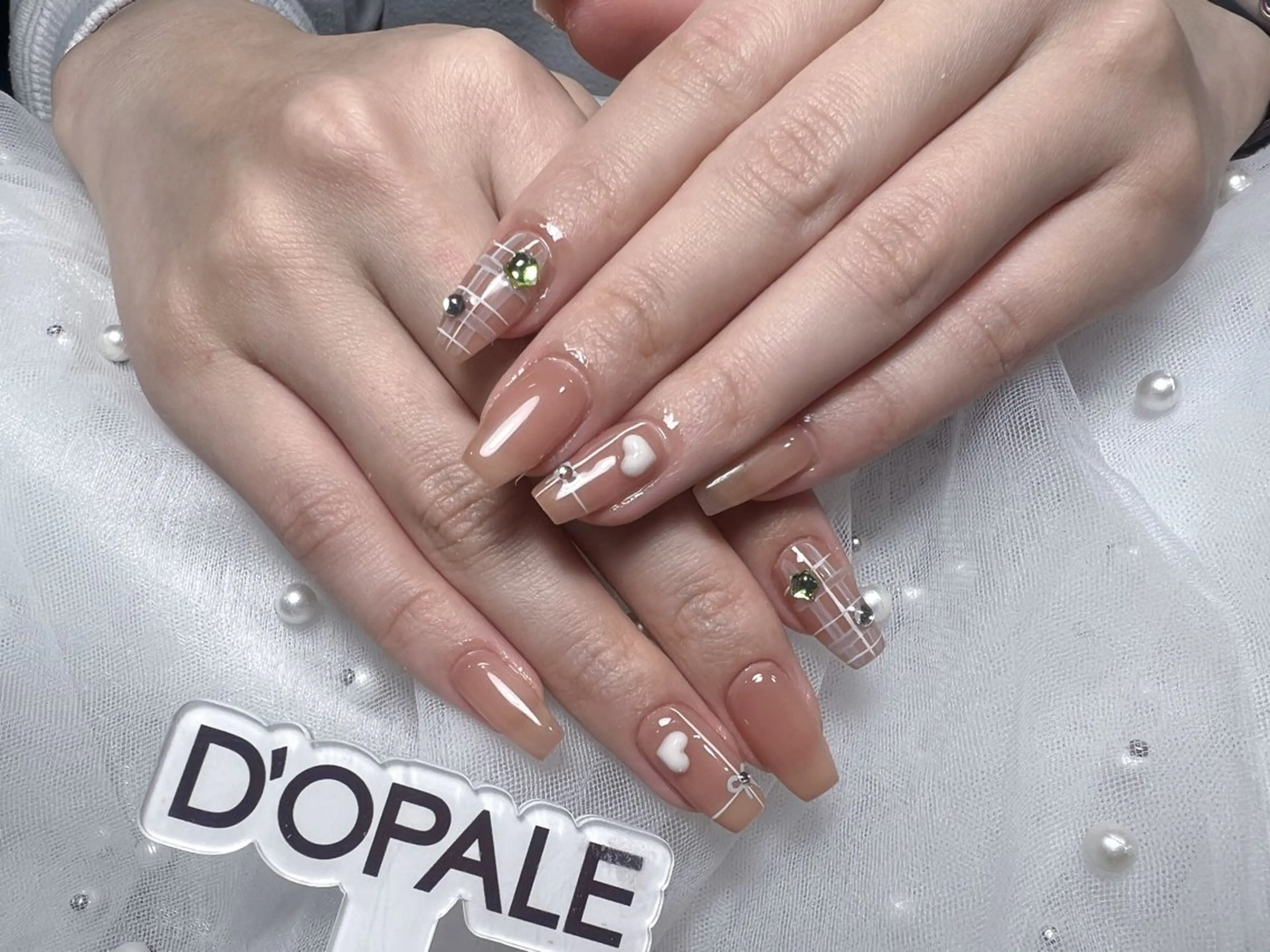 ネイル ハンドネイル ドパルネイル 上野店サロンのネイルデザイン