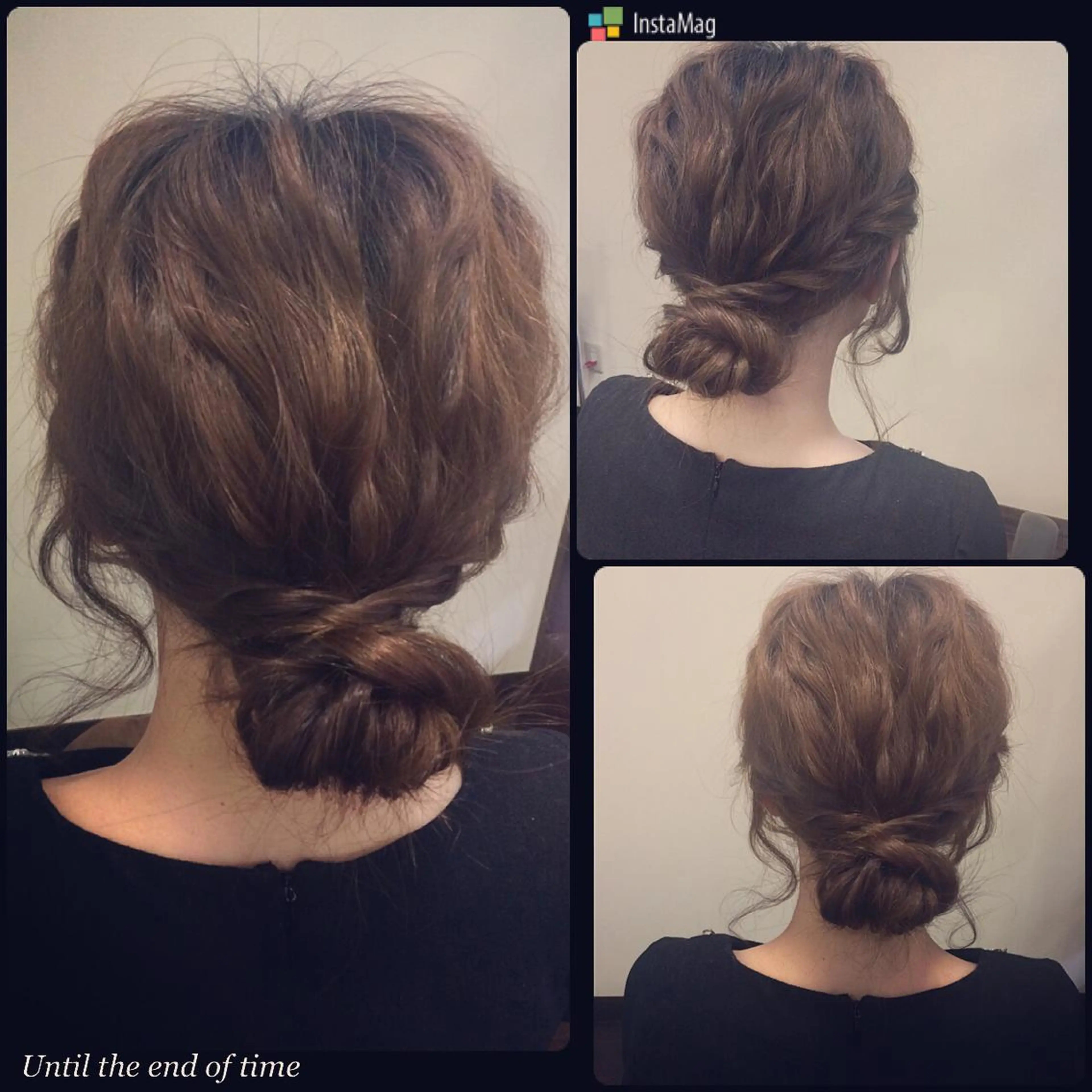 セミロング ヘアアレンジ 沢田 瞳のヘアスタイル