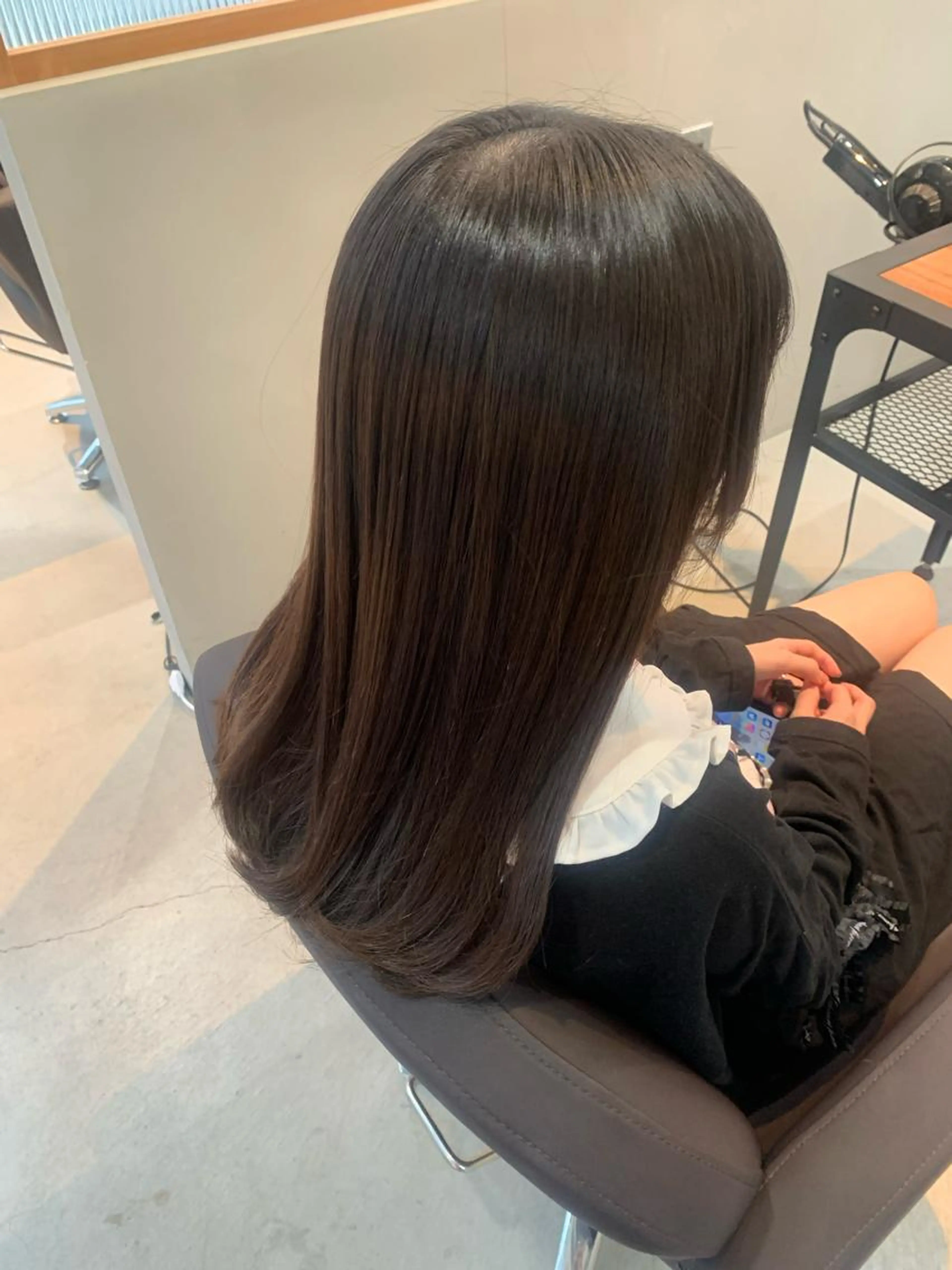 カット💇‍♀️+縮毛矯正🐈‍⬛🫧+トリートメントの写真