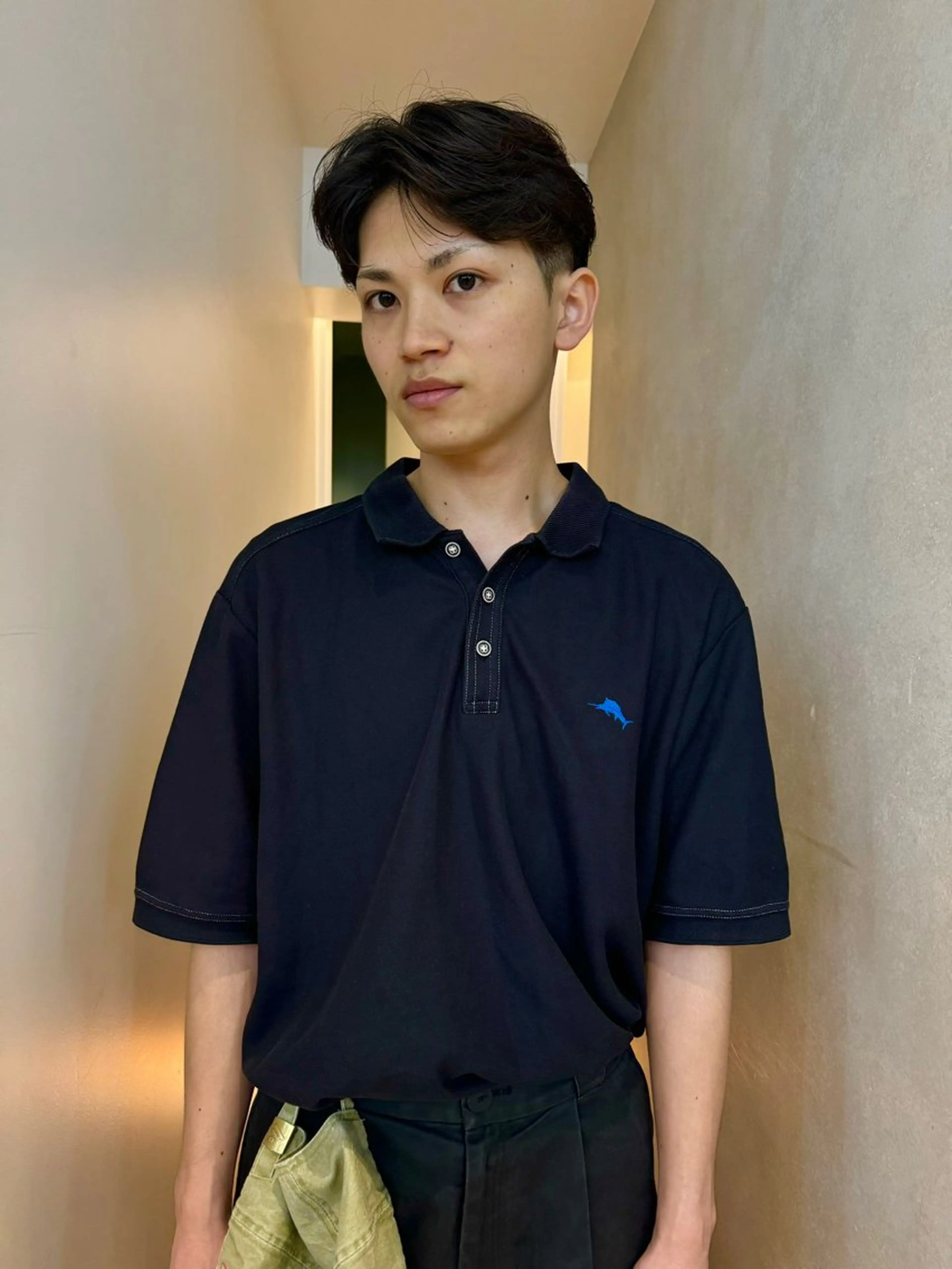 ショート パーマ メンズ カット パーマ 🇰🇷カルマパーマ kaito🇰🇷のヘアスタイル