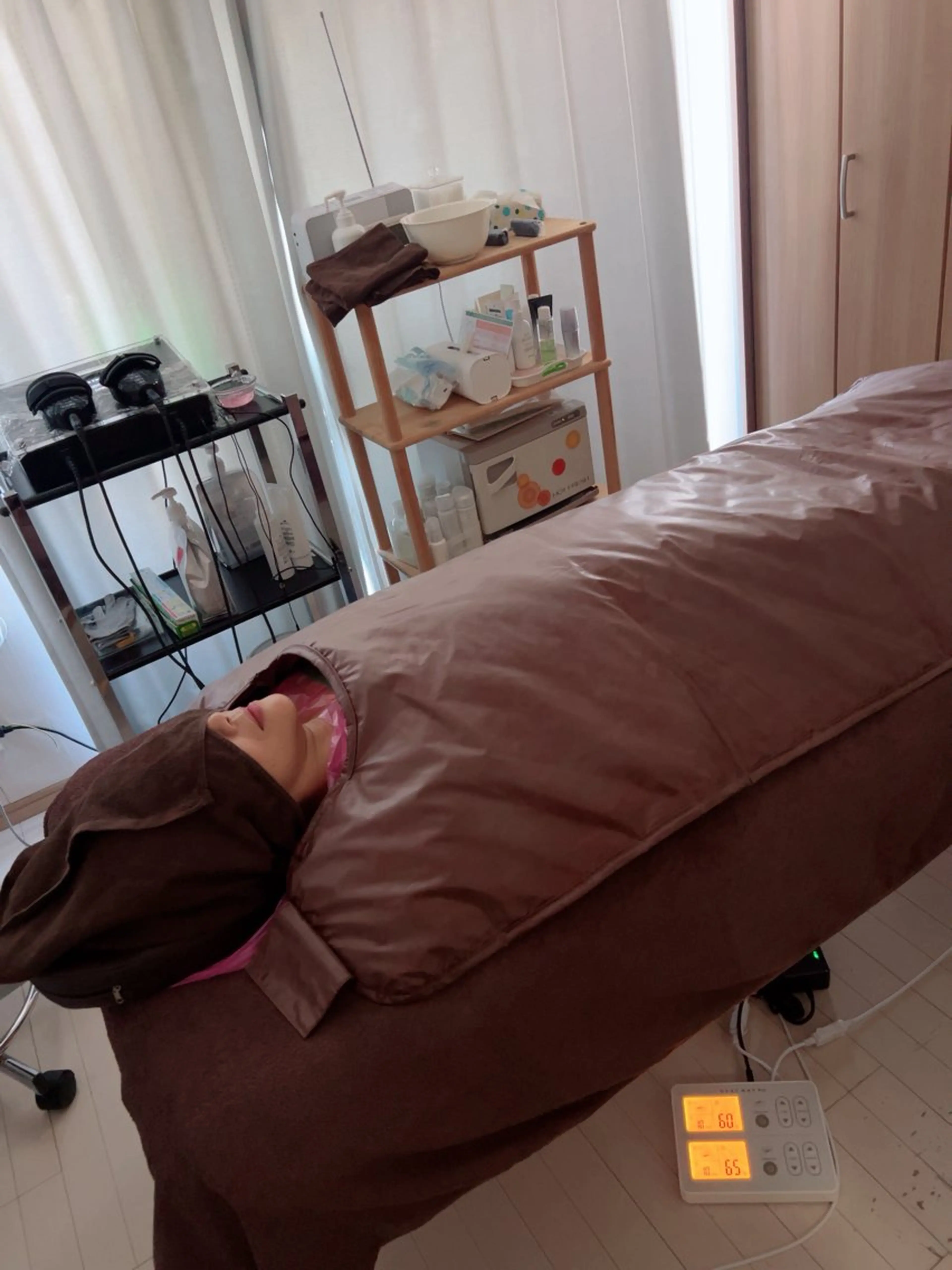 温活しながらリフレッシュヘッドトリートメントの写真