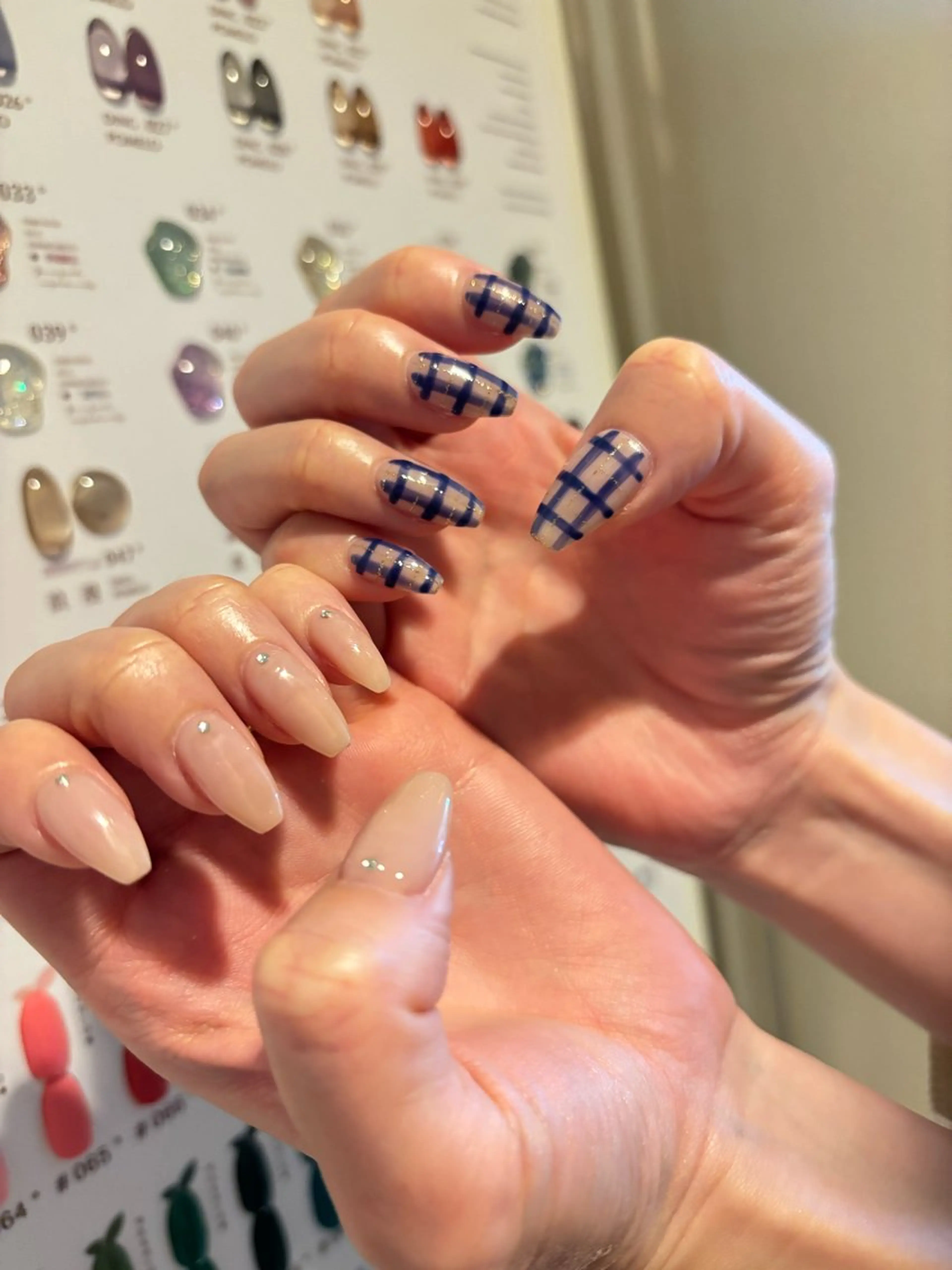 ネイル 持ち込み JISOO ANA.CHUOのネイルデザイン