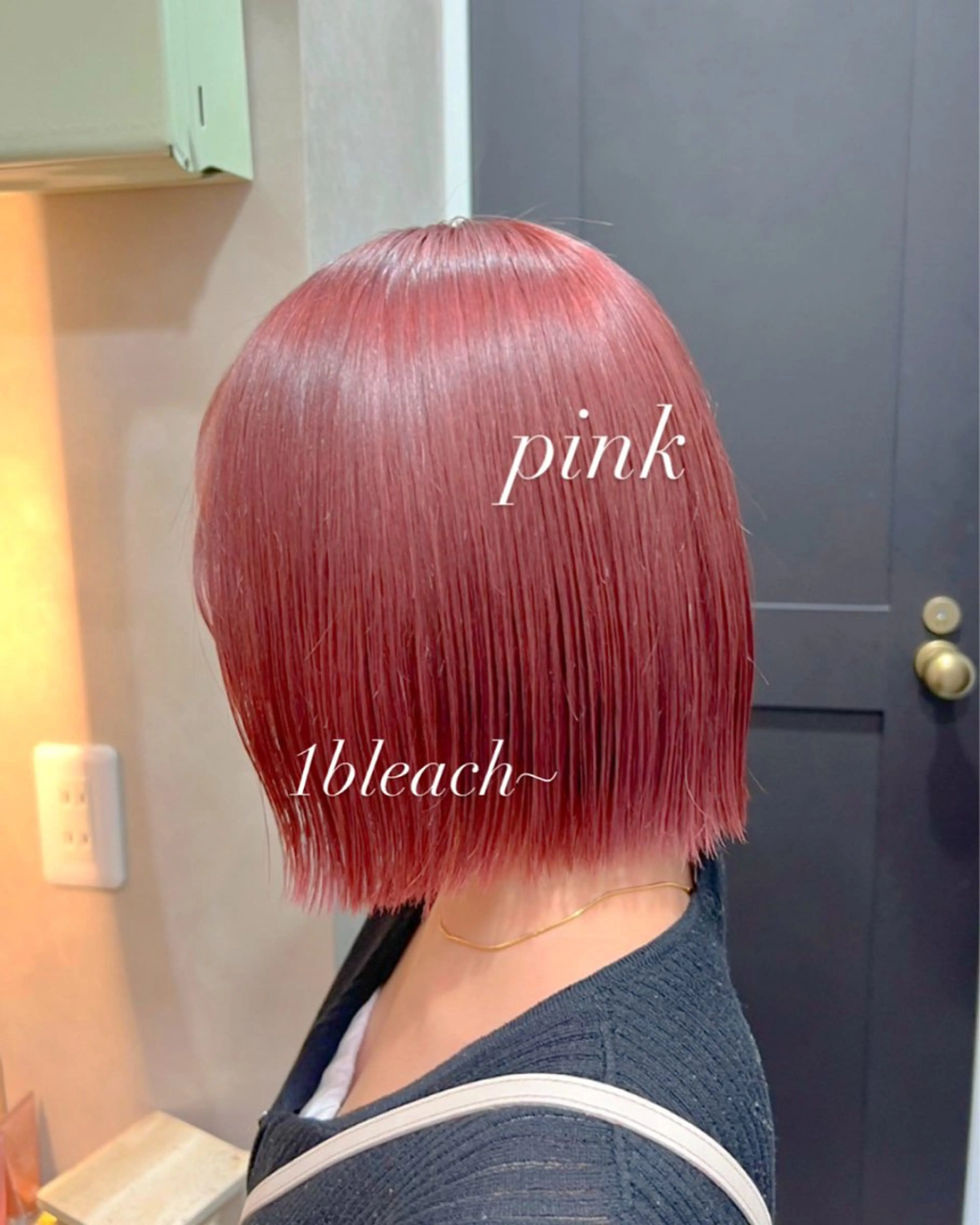 ショート カラー ヘアカラー 🫧髪質改善/Wカラ ー 暖色 🌸桜🌸のヘアスタイル