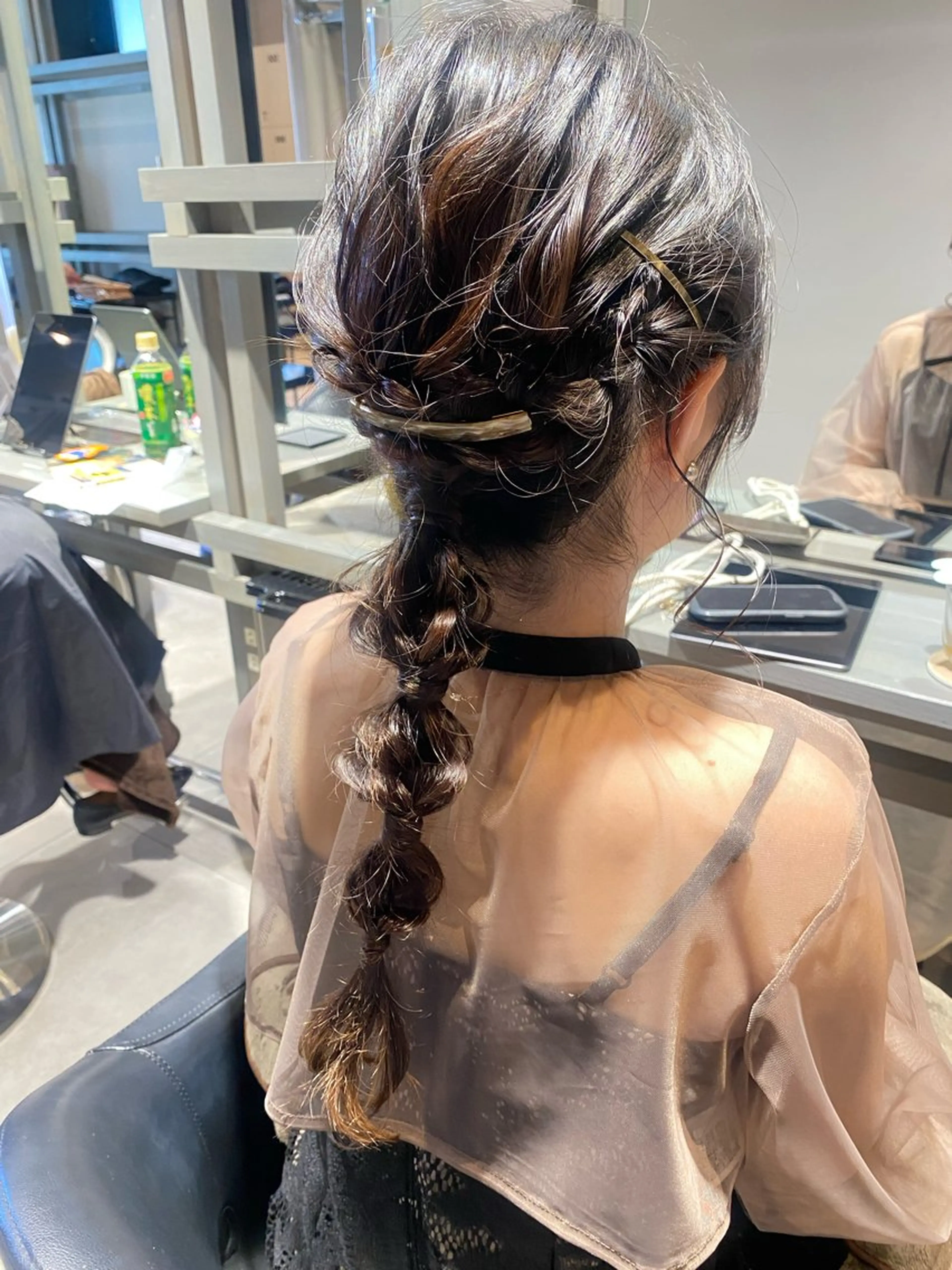 ヘアアレンジ ヘアセット Dxxxx III所属・女性目線の大人 メンズ*Ayakaのヘアスタイル