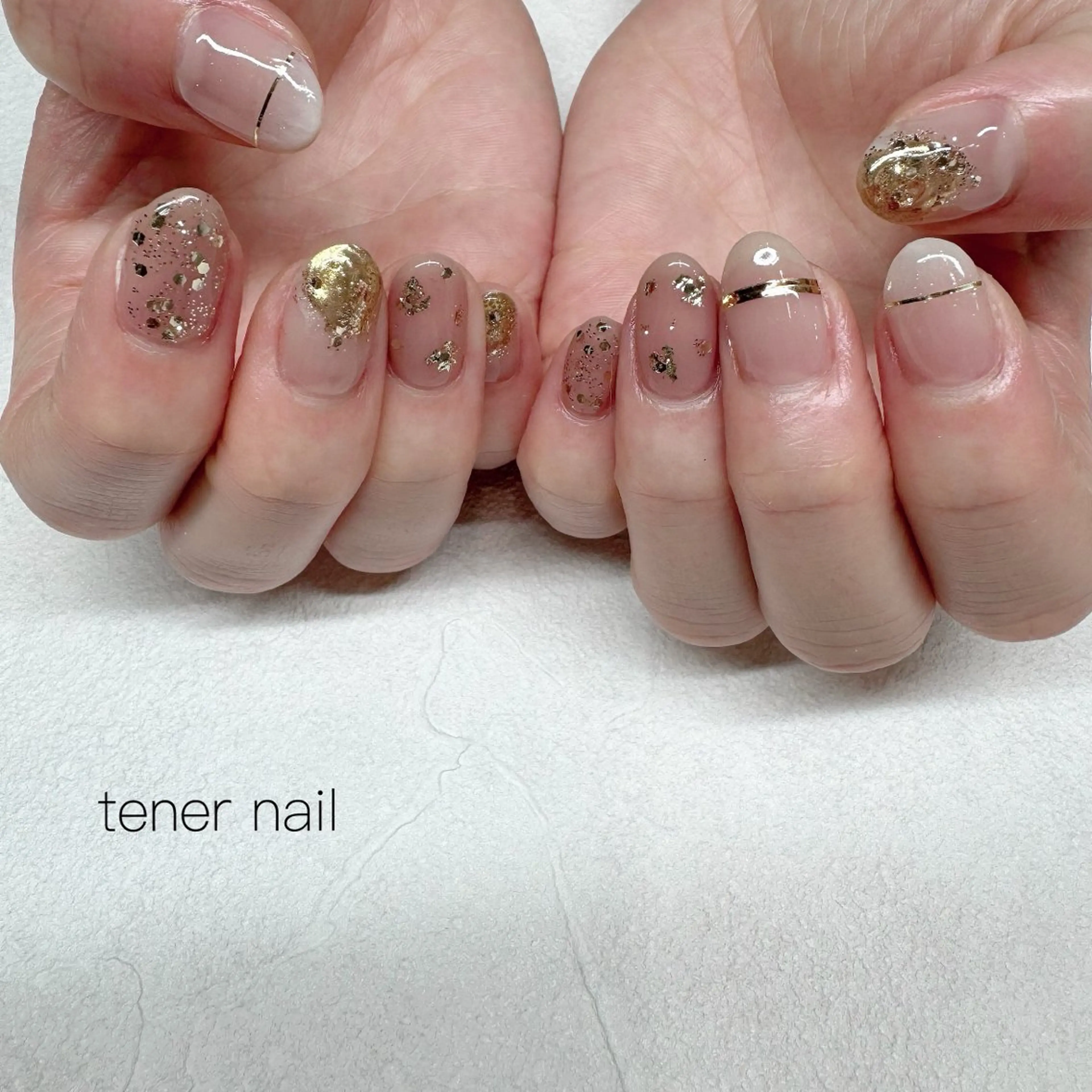 ネイル ニュアンスネイル ハンドネイル tener  nail  テネルネイル所属・テネルネイル tener nailのネイルデザイン