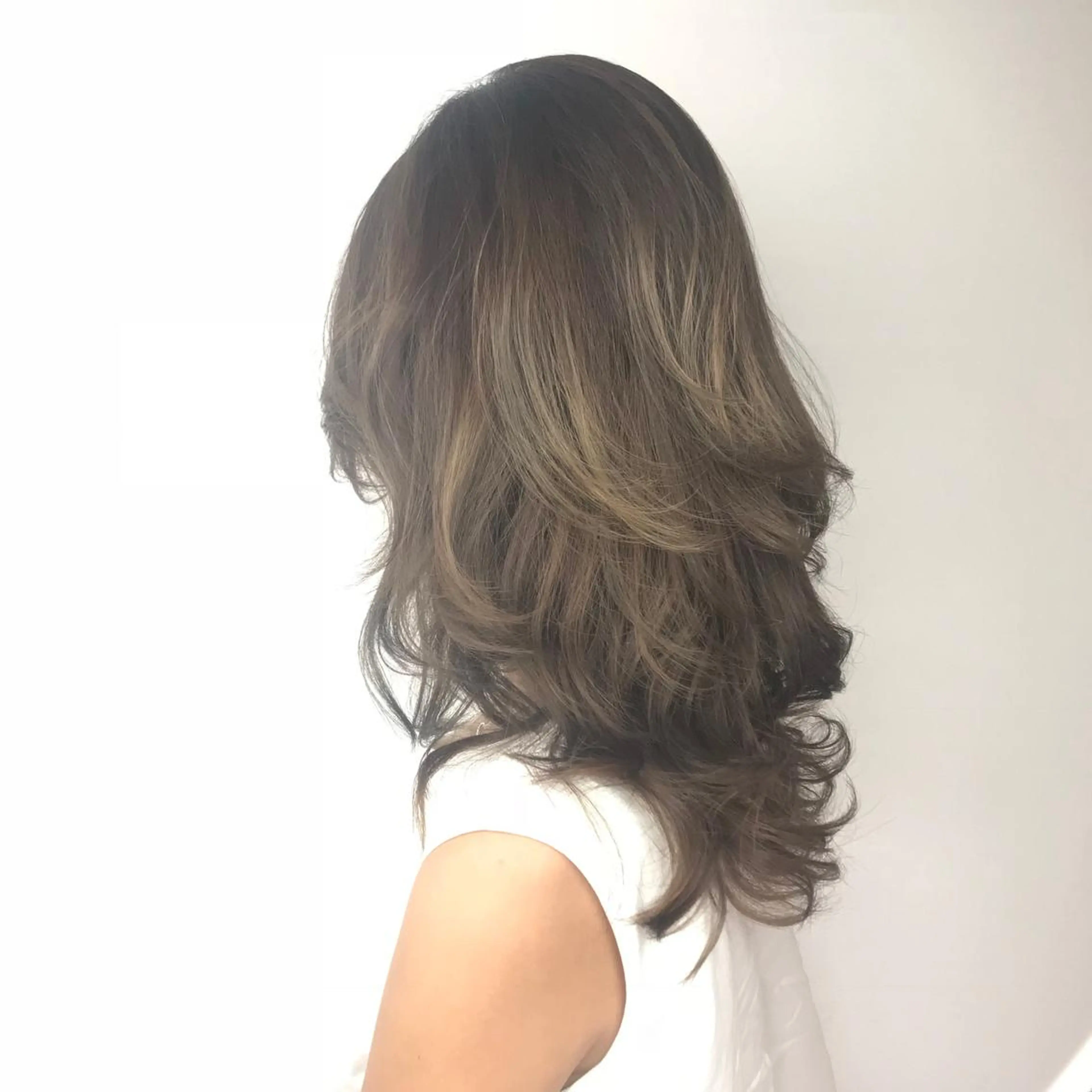 セミロング 似合わせカット🌿 前川のヘアスタイル