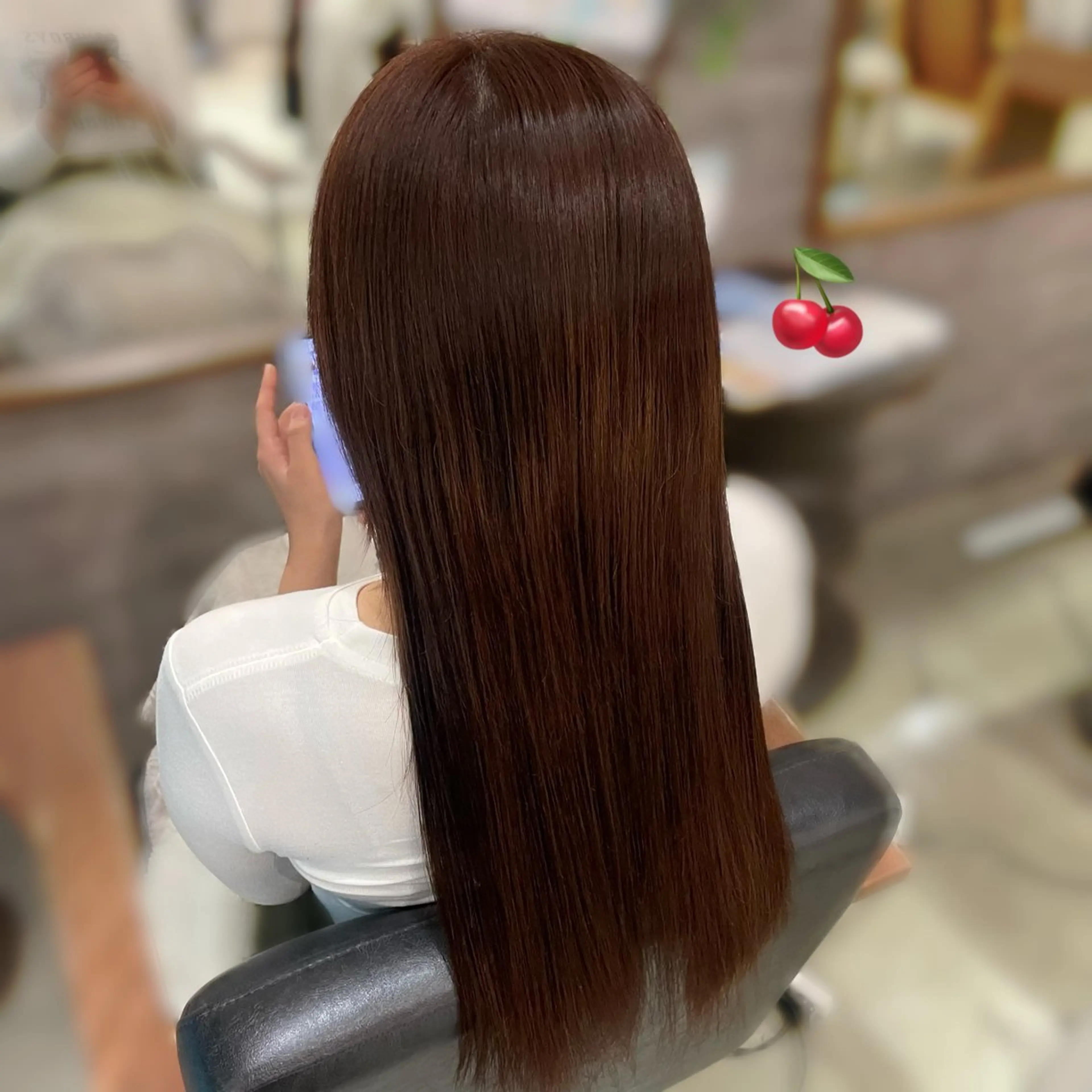 カラー レッドカラー Spin hair烏丸店所属・🌟Spinhair 福永えいみ🌙*.｡のヘアスタイル