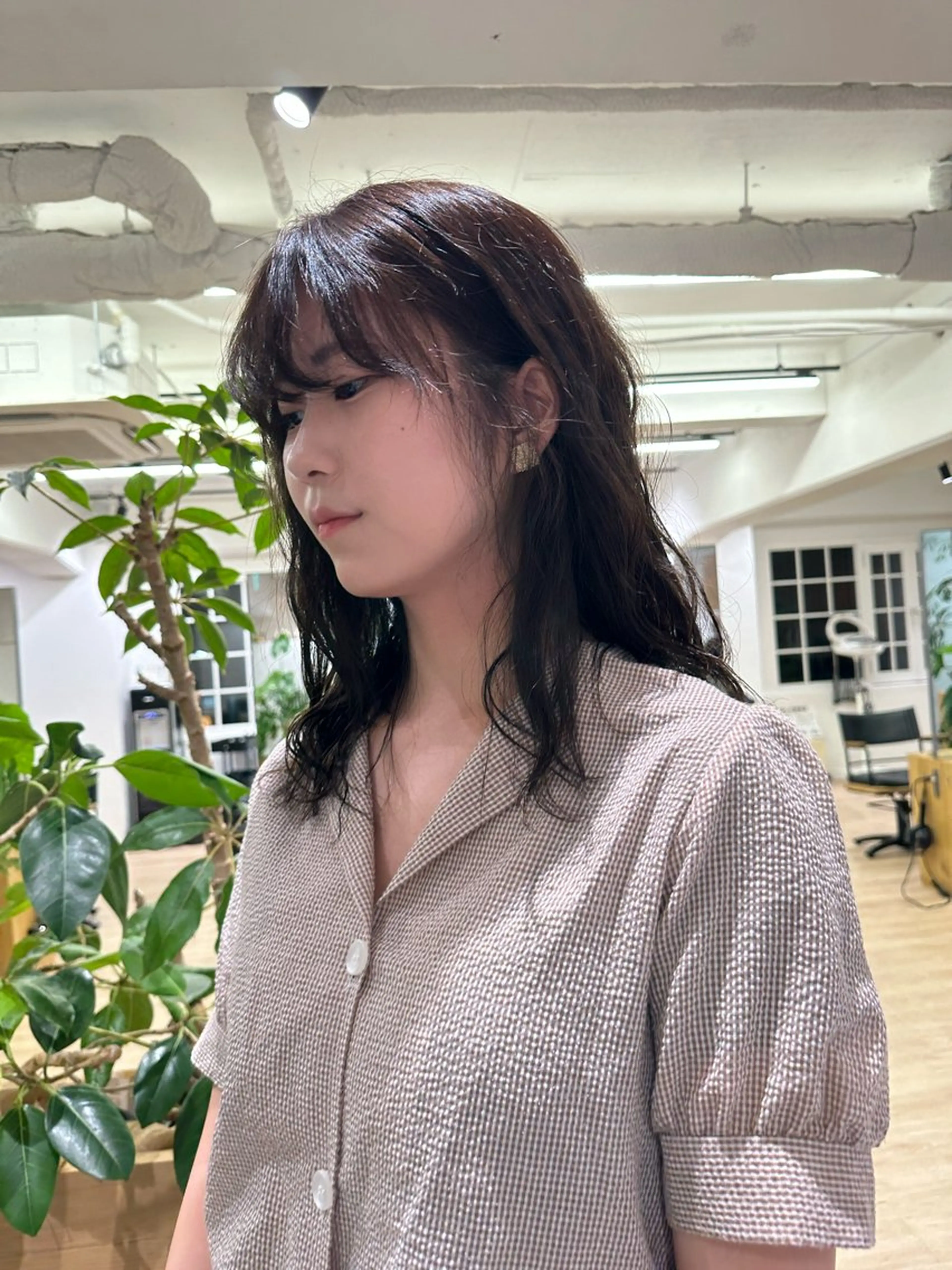 カラー 川上 彩夏のヘアスタイル