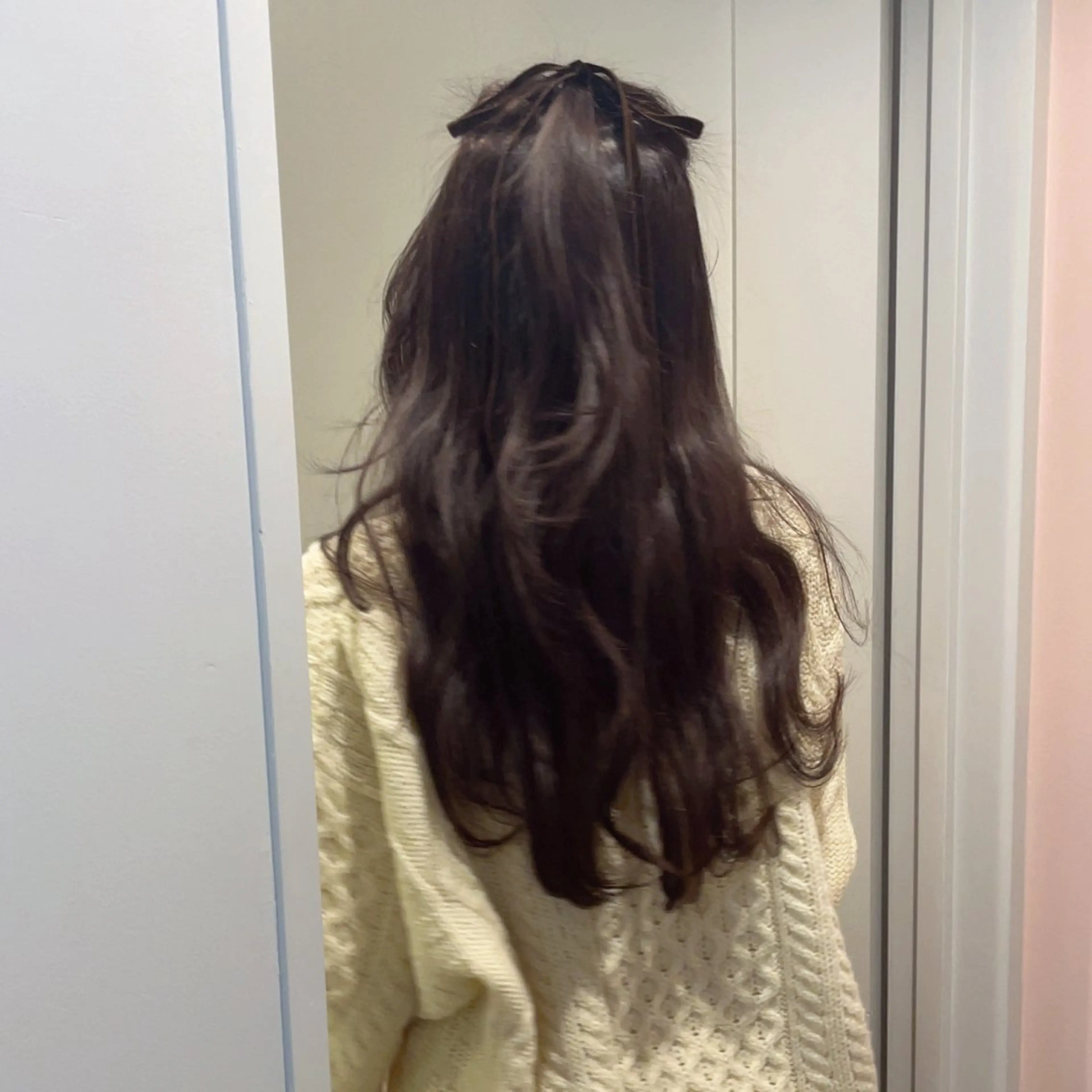 カラー ブリーチ 透明感カラー ダブルカラー ブリーチなしカラー the path sora♡のヘアスタイル