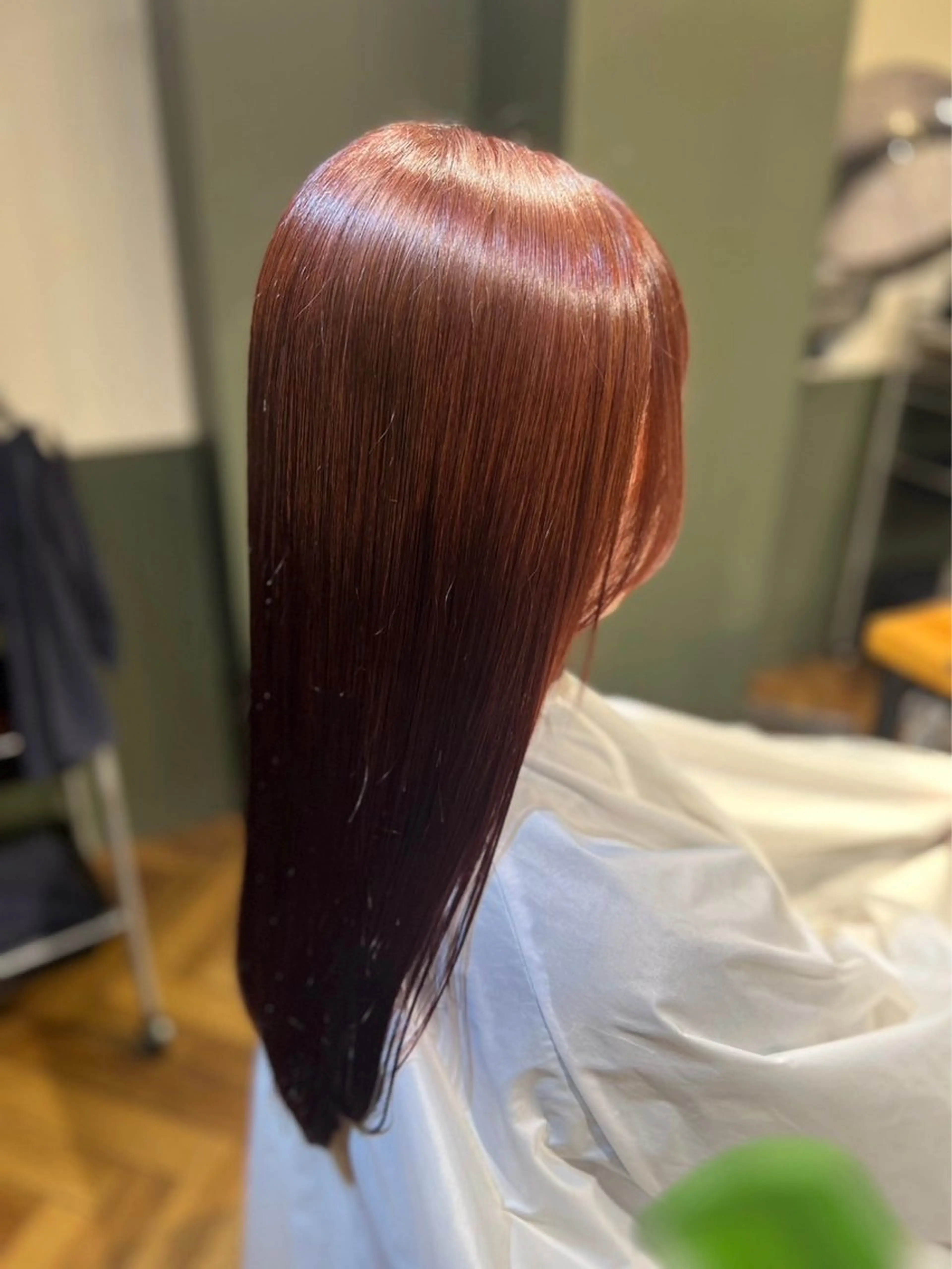 ロング カラー 大谷 力也のヘアスタイル