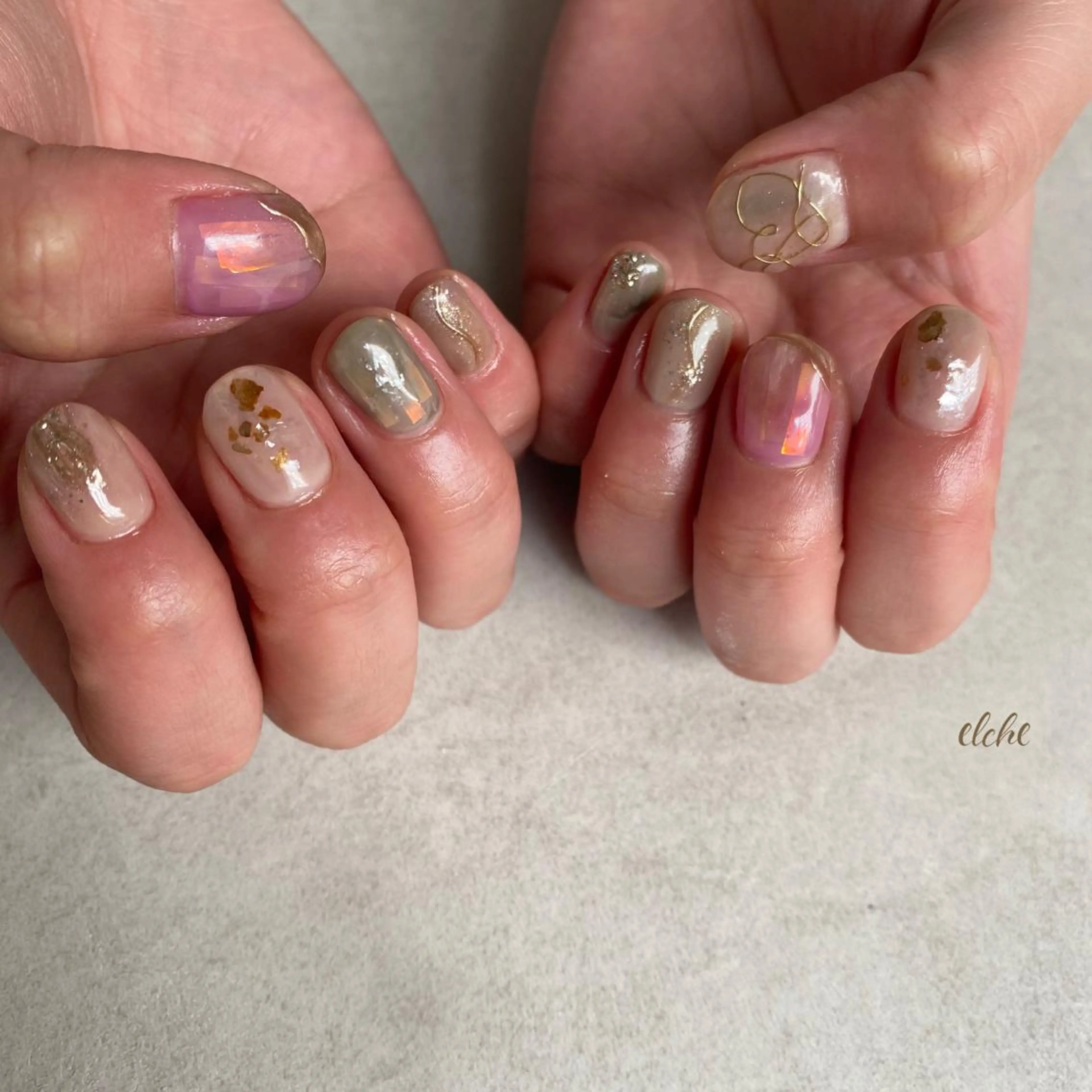 ネイル Rio 𓍼のネイルデザイン