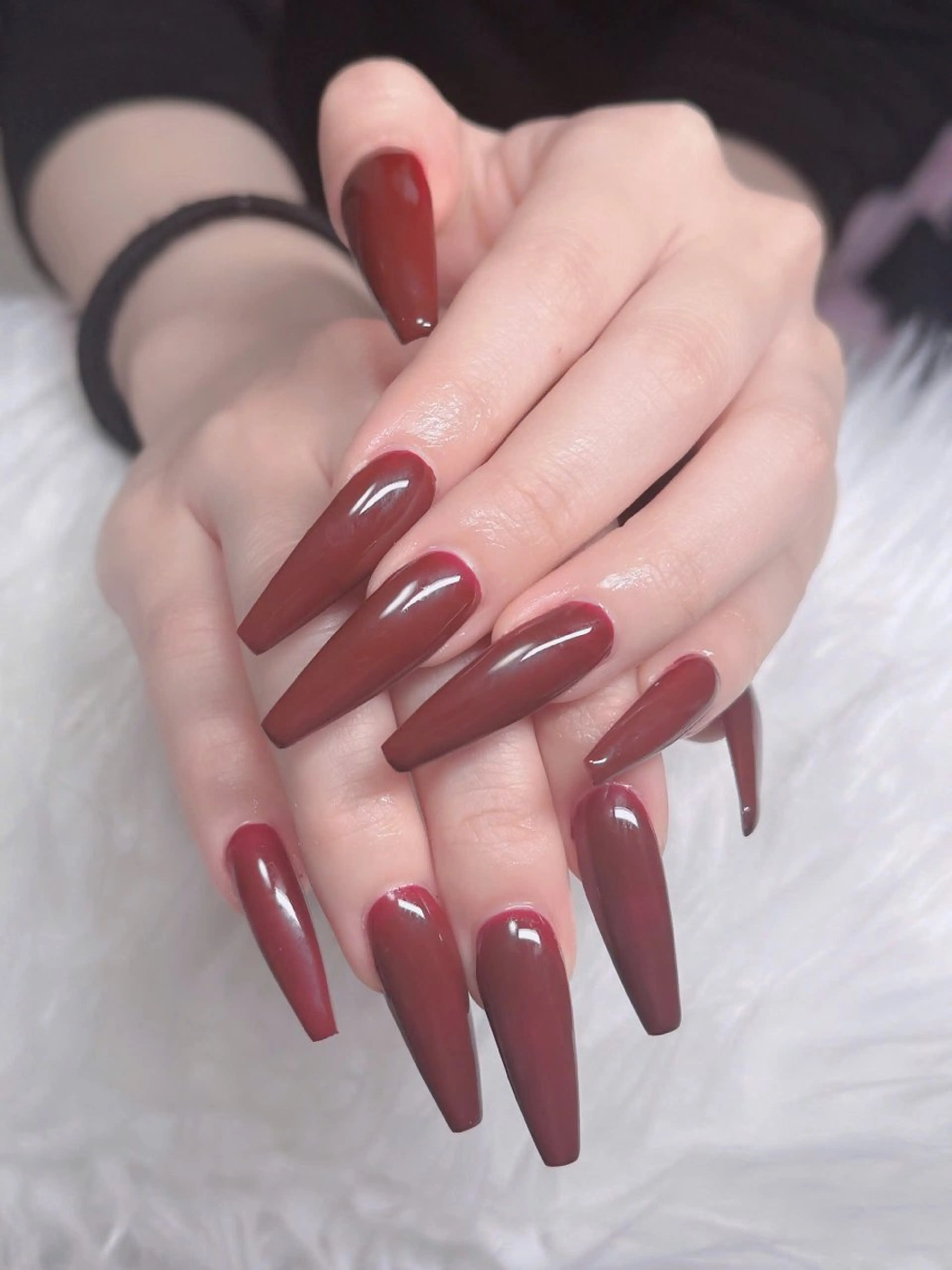 ネイル アートネイル 成人式 ジェルネイル ニュアンスネイル 夏ネイル ハンドネイル neco H.babynailのネイルデザイン