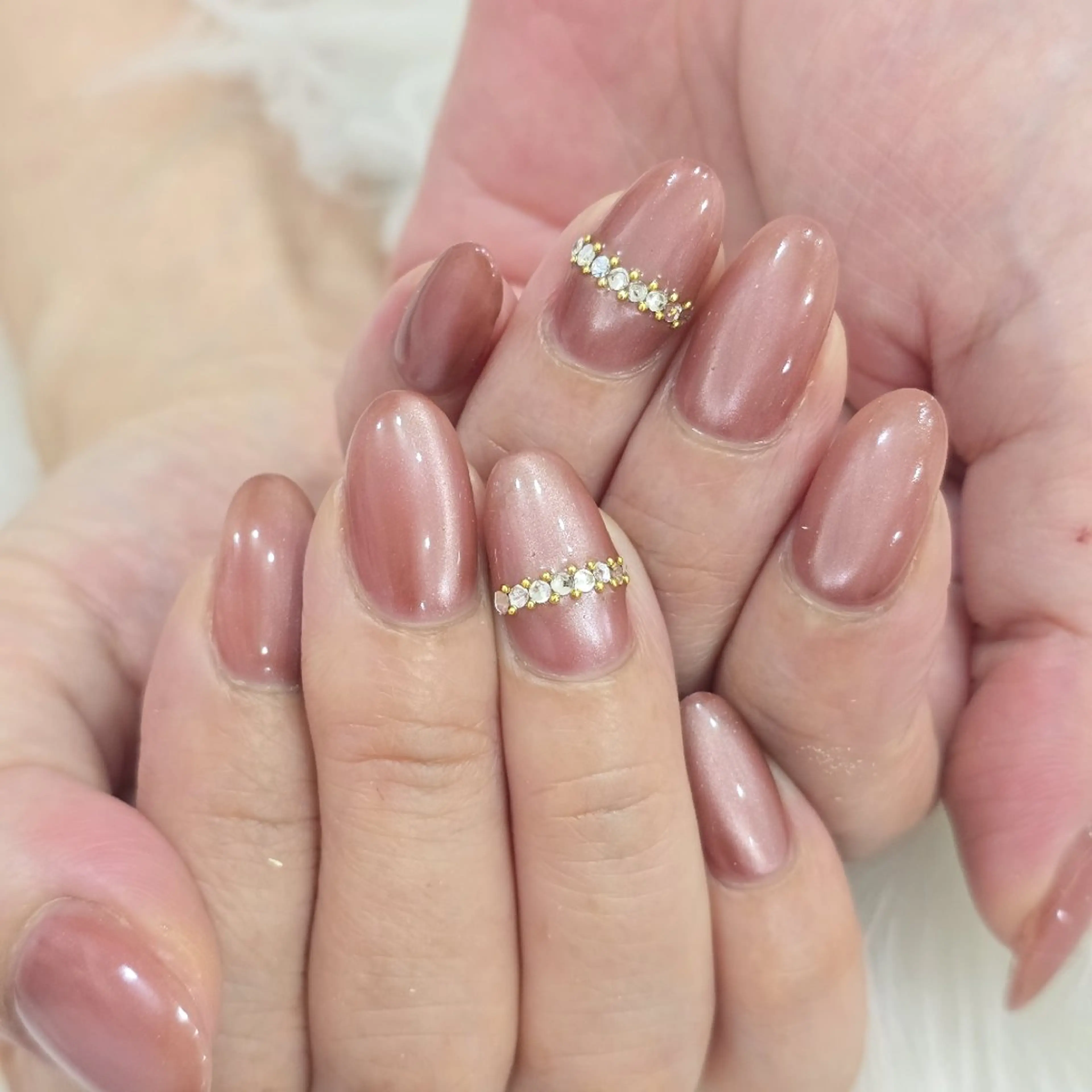 ネイル アートネイル ジェルネイル マグネットネイル Nailsalon Blanchat.所属・プライベートサロン ブランシャのマツエク・マツパデザイン