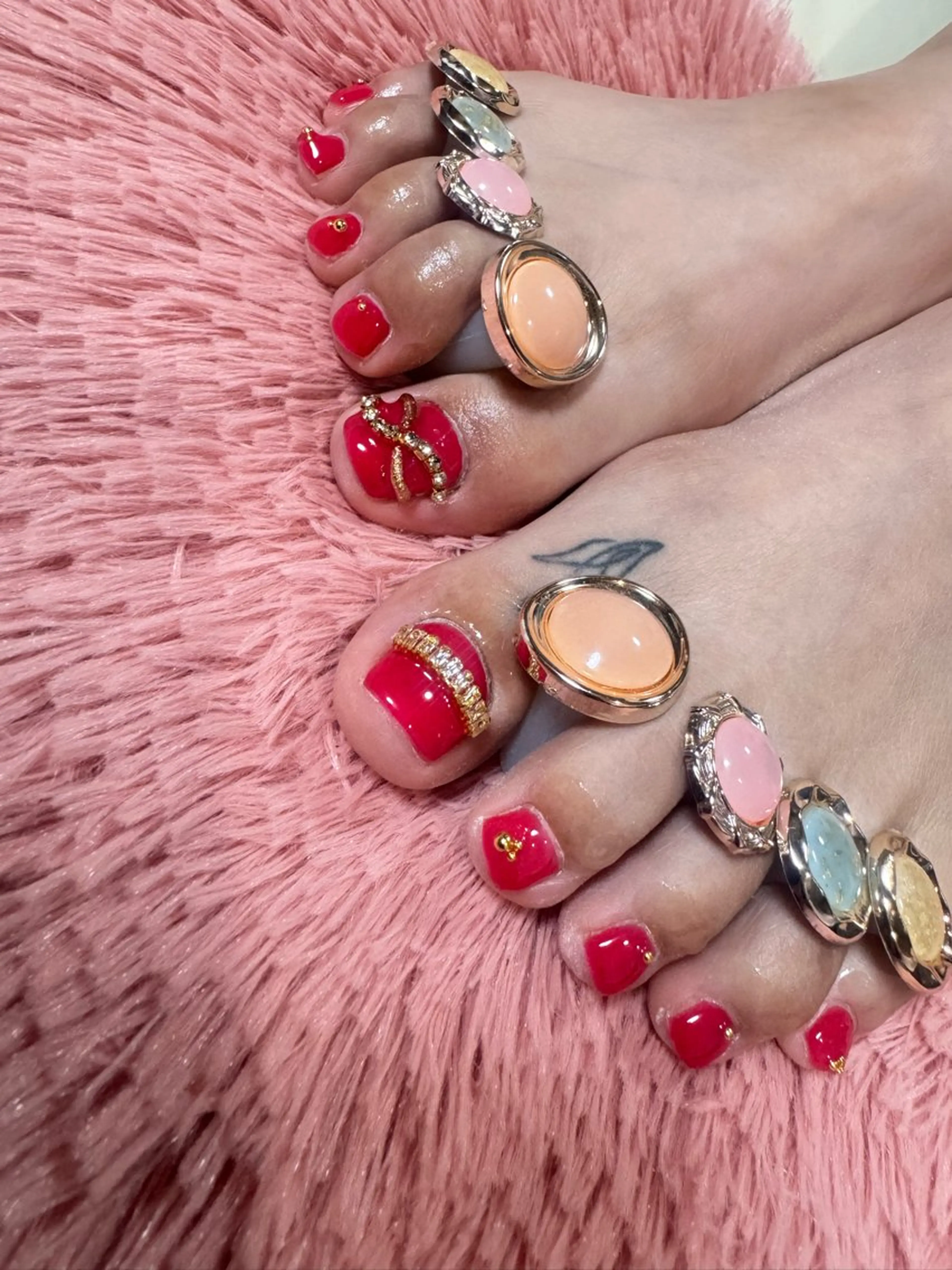 フットネイルの写真