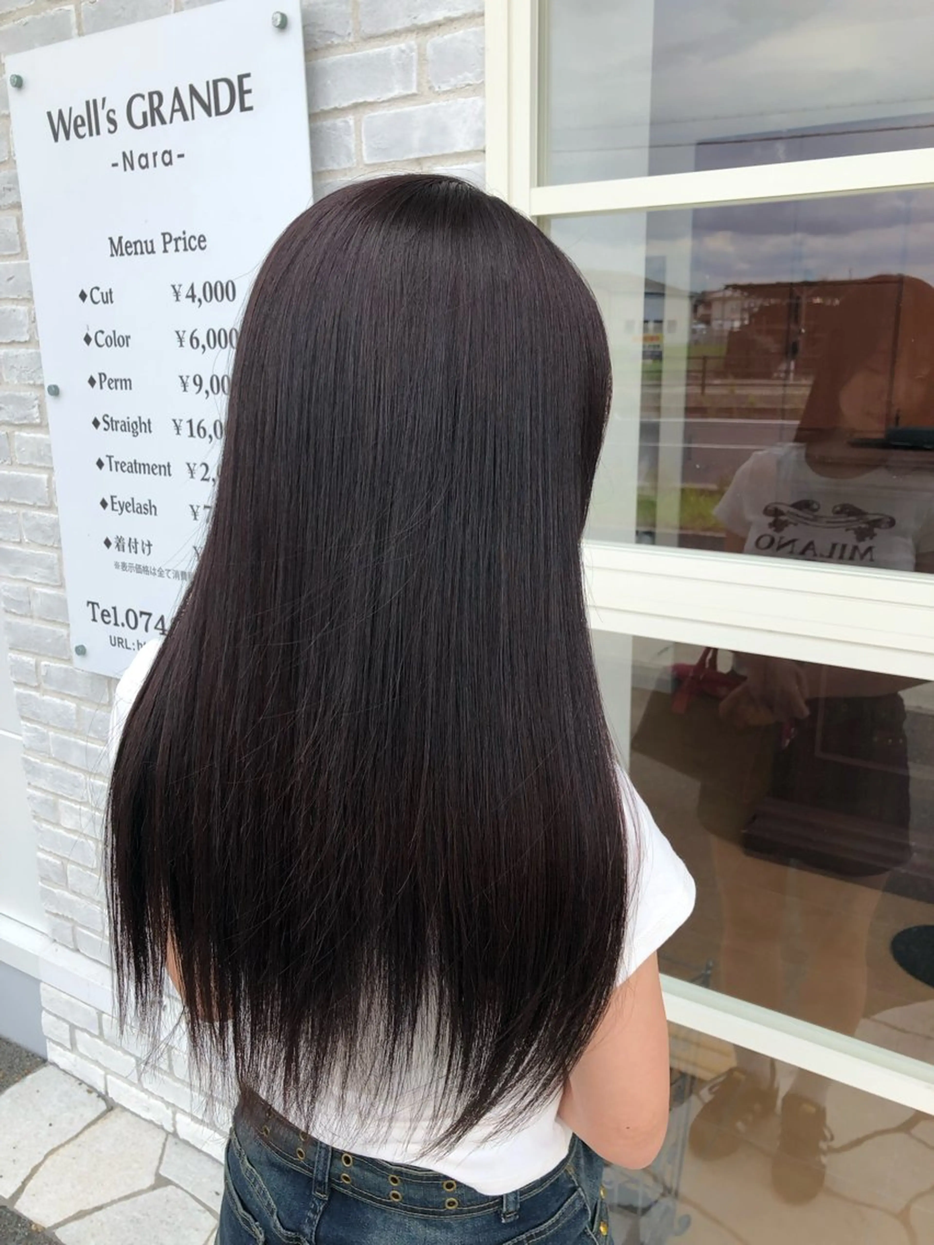 カラー ヘアカラー トリートメント 今中 紗英のヘアスタイル