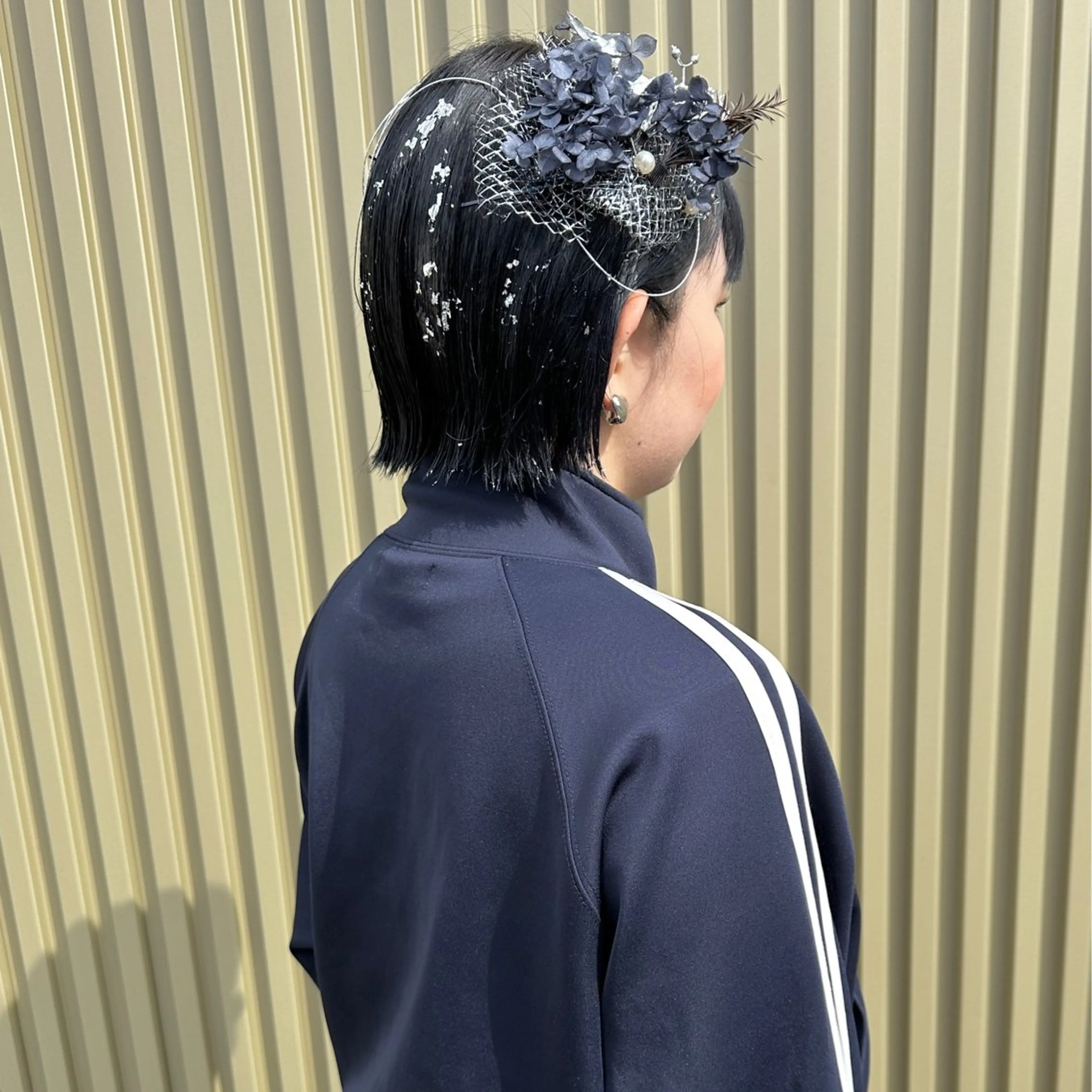 ショート ヘアアレンジ 卒業式のヘアスタイル はちすか るかのヘアスタイル