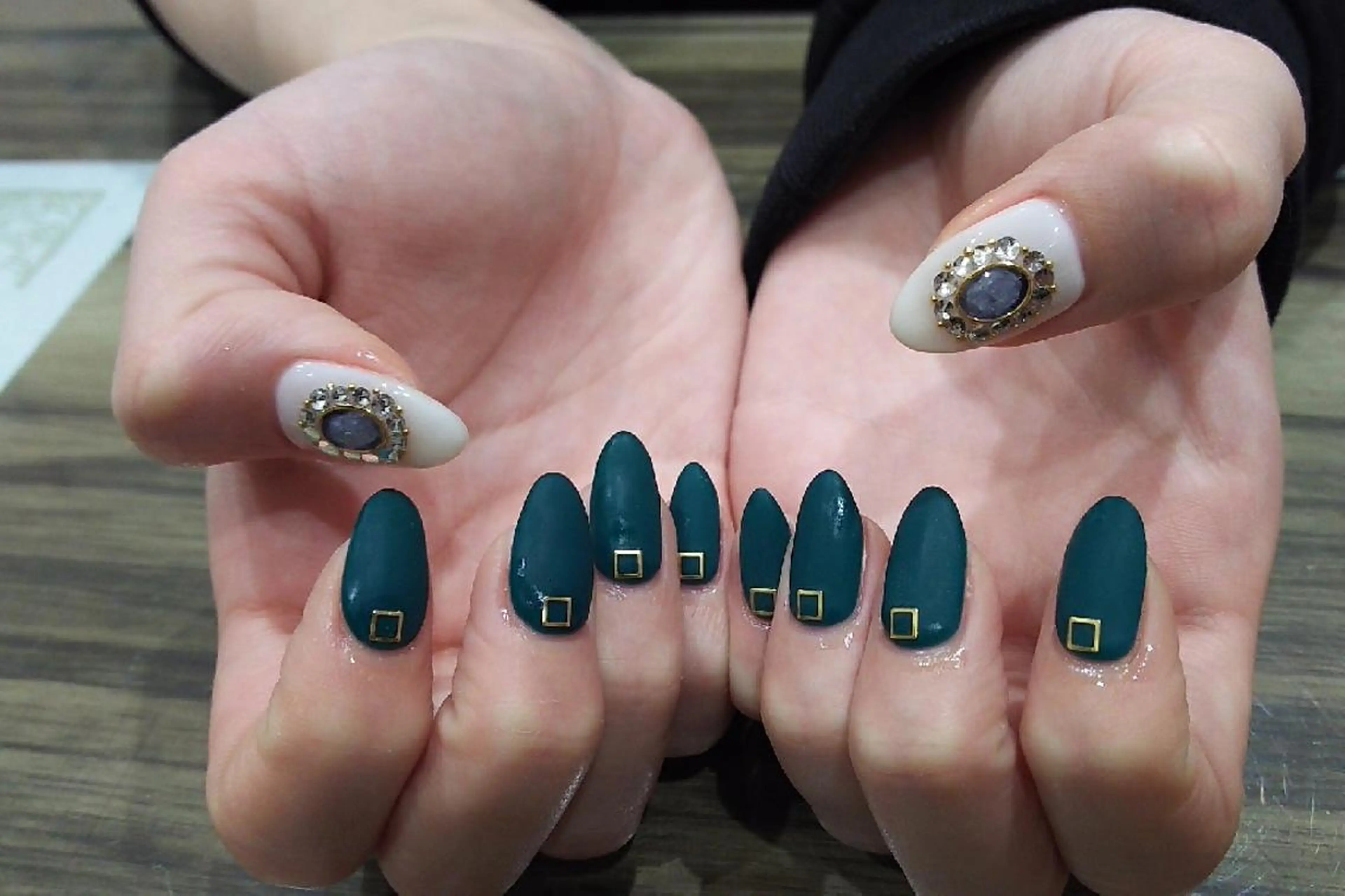 ネイル マットネイル ハンドネイル Progress Nailのネイルデザイン