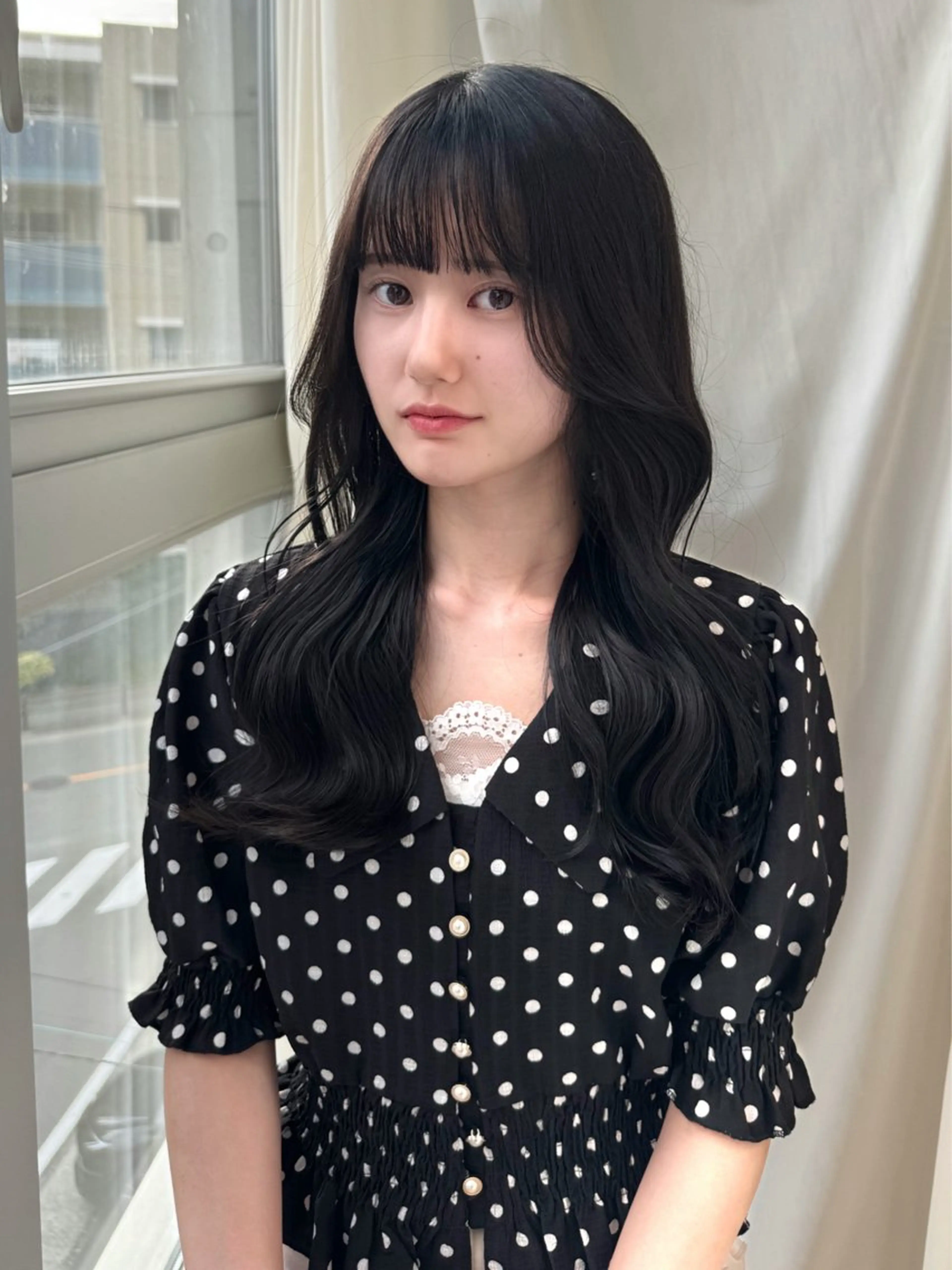 ロング ヘアカラー karina🌿レイ ヤーカット/髪質改善のヘアスタイル