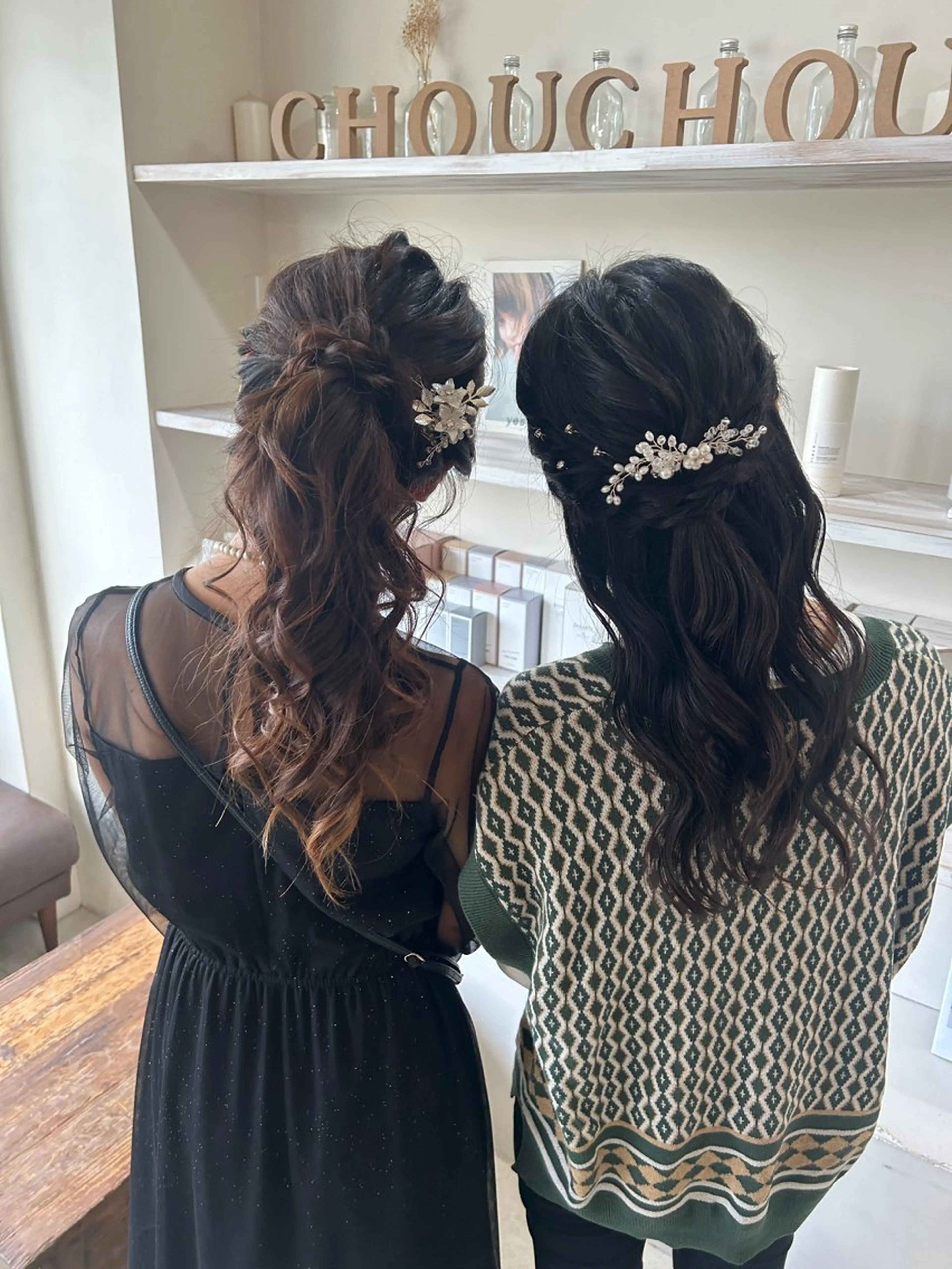 ロング ヘアセット Maho/海外 レイヤー/ハイトーンのヘアスタイル