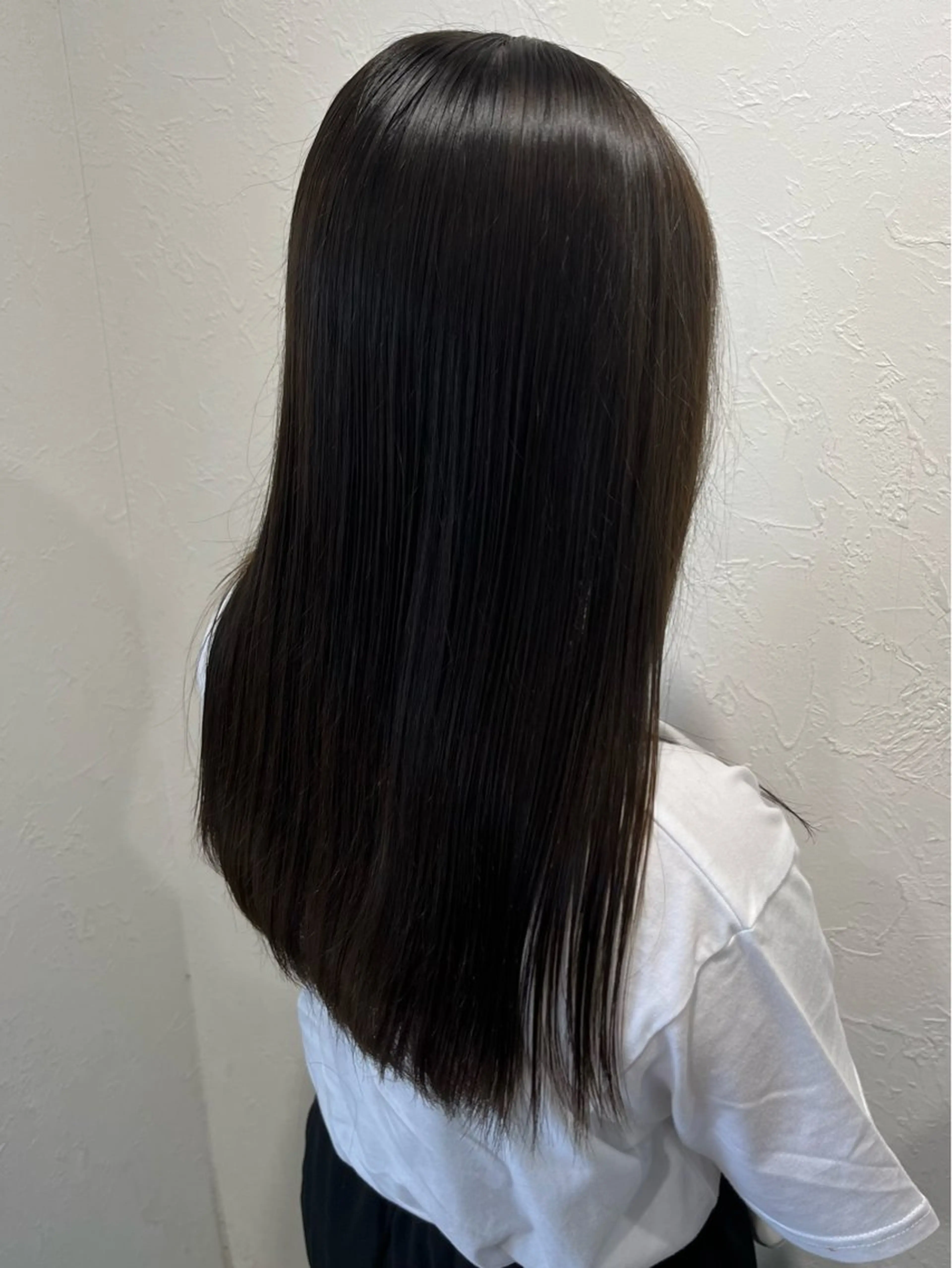 ロング 縮毛矯正 カット 縮毛矯正 韓国ヘア🇰🇷 HINAのヘアスタイル